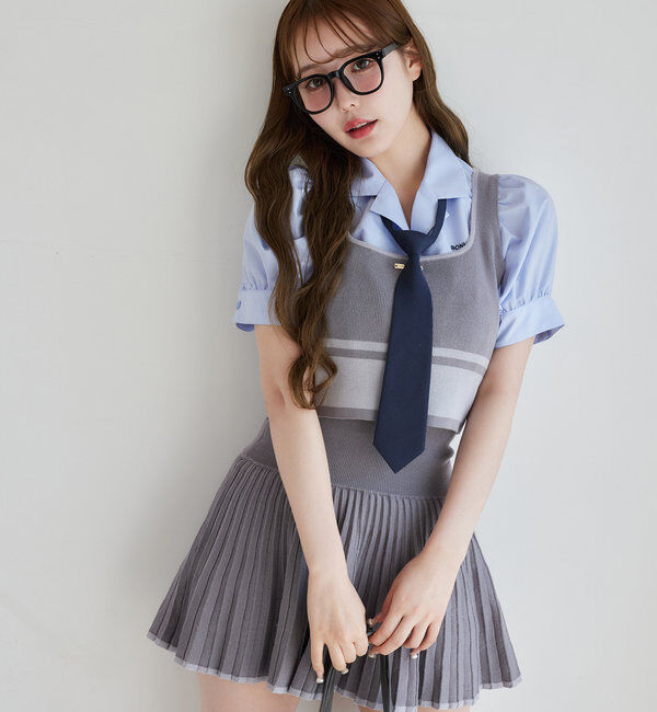  「ニットミニセットアップ」|ワンピース|