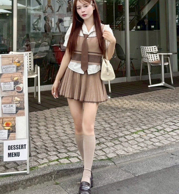  「ニットミニセットアップ」|ワンピース|