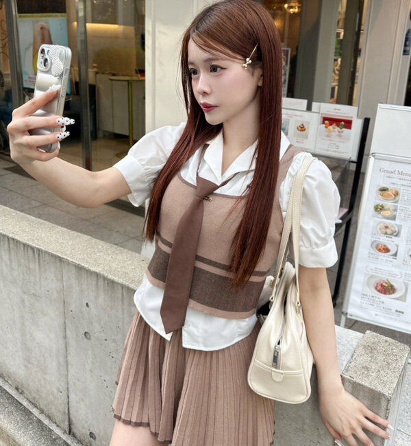  「ニットミニセットアップ」|ワンピース|