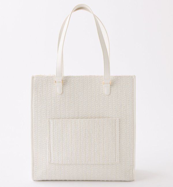  「【LouLoumei】／ハートチャーム付きトートバッグ／自立可能」|ショルダー・メッセンジャー|