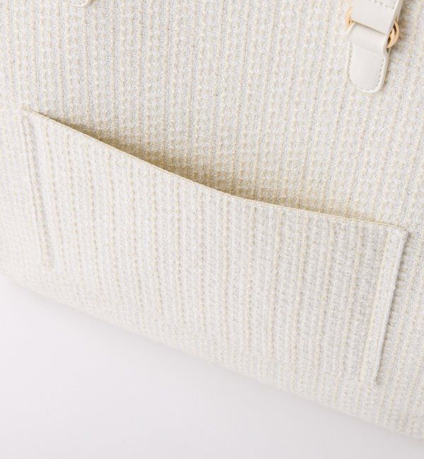  「【LouLoumei】／ハートチャーム付きトートバッグ／自立可能」|ショルダー・メッセンジャー|