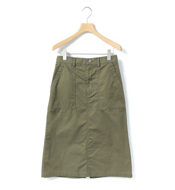 MidiUmi「MidiUmi ベイカースカート」|スカート|カーキ