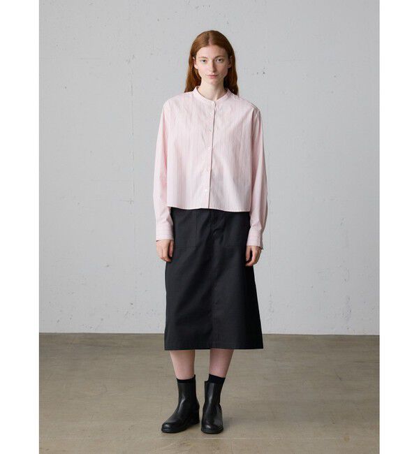 MidiUmi「MidiUmi ベイカースカート」|スカート|ブラック