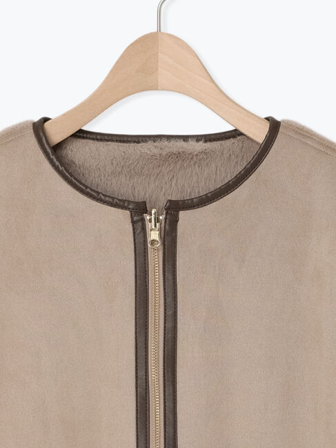 Te chichi「リバーシブルファームートンブルゾン」|ブルゾン・スタジャン|