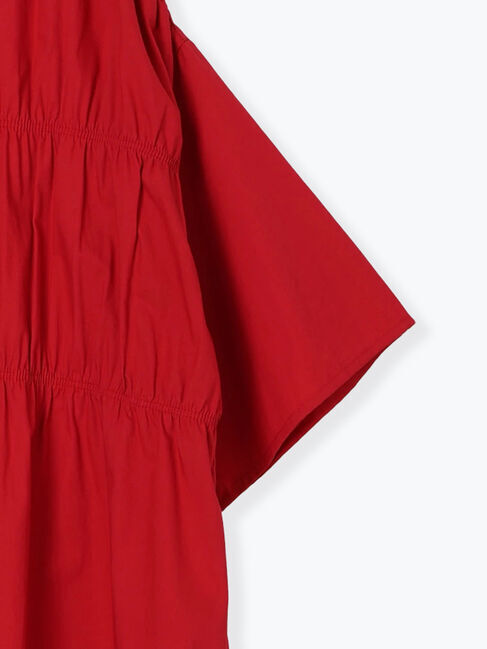 Samansa Mos2「シャーリングチュニック」|シャツ・ブラウス|