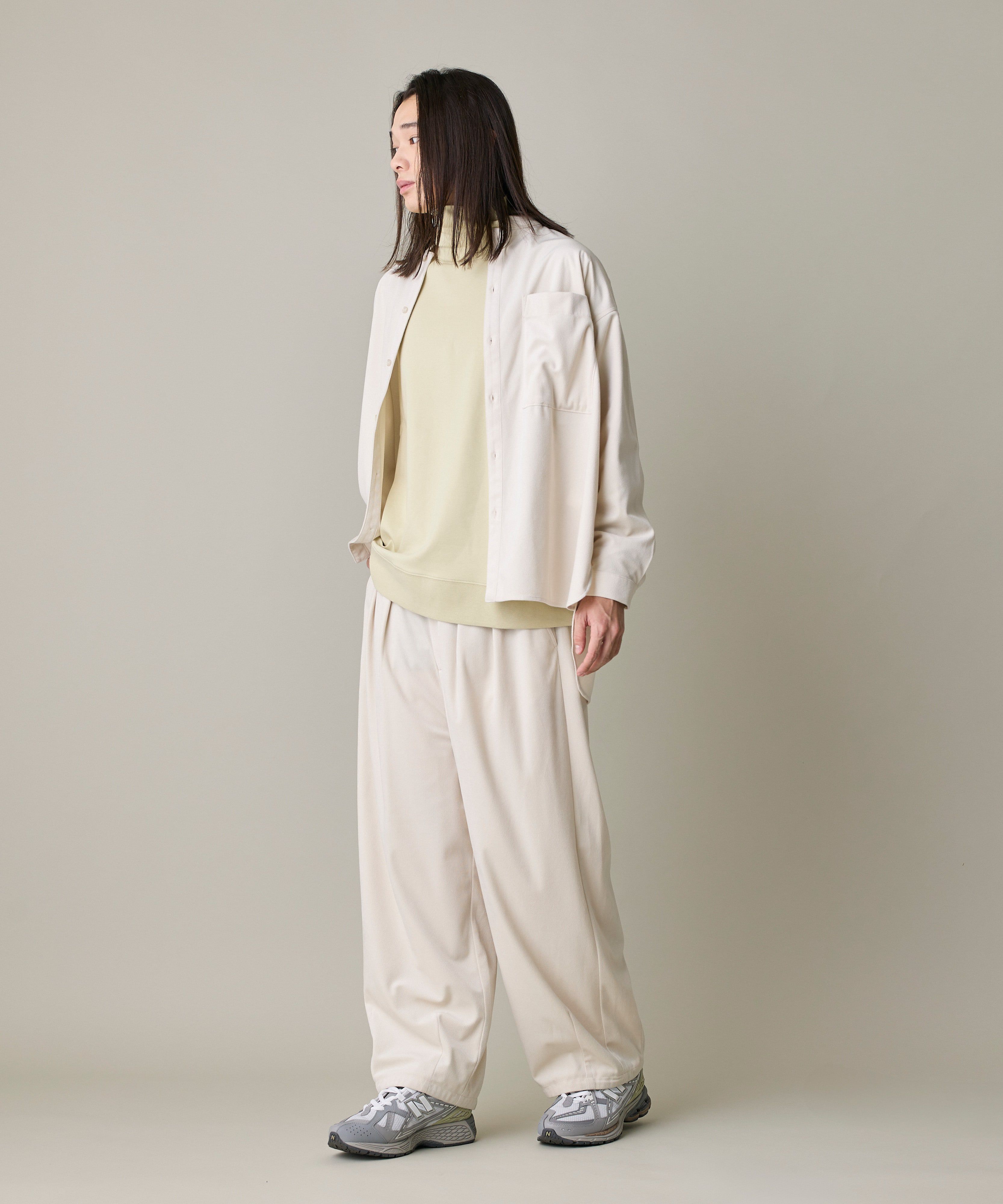 DAY by DAY it&rsquo;s international「《ユニセックス》ミルキーコールバンドカラーシャツ」|シャツ・ブラウス|