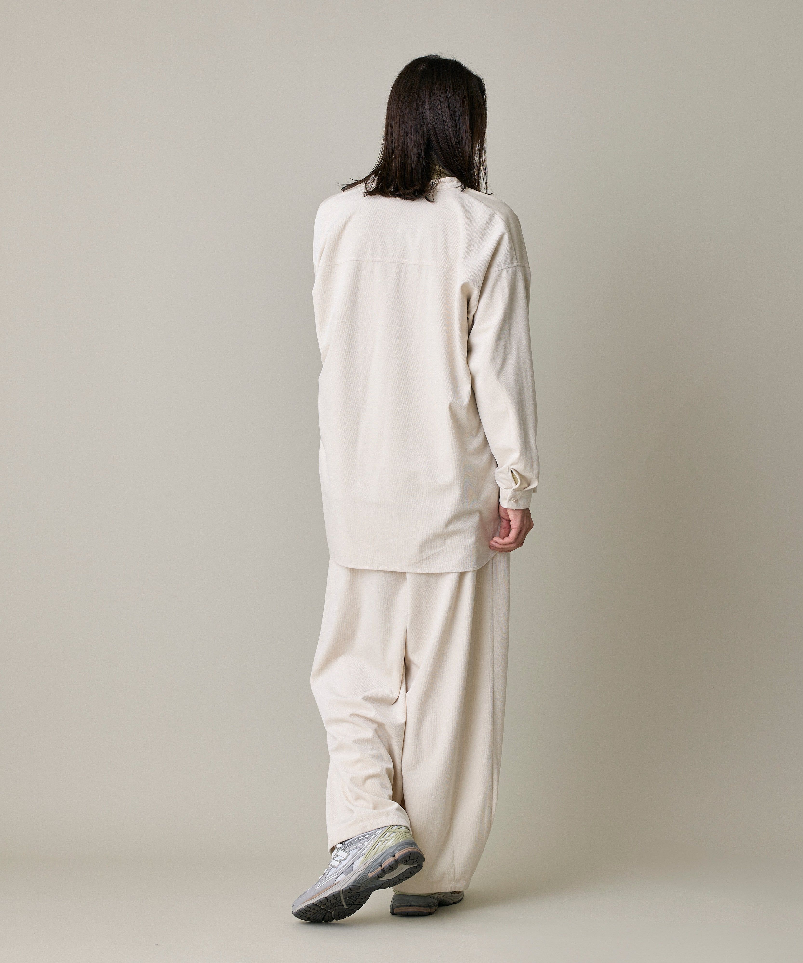 DAY by DAY it&rsquo;s international「《ユニセックス》ミルキーコールバンドカラーシャツ」|シャツ・ブラウス|