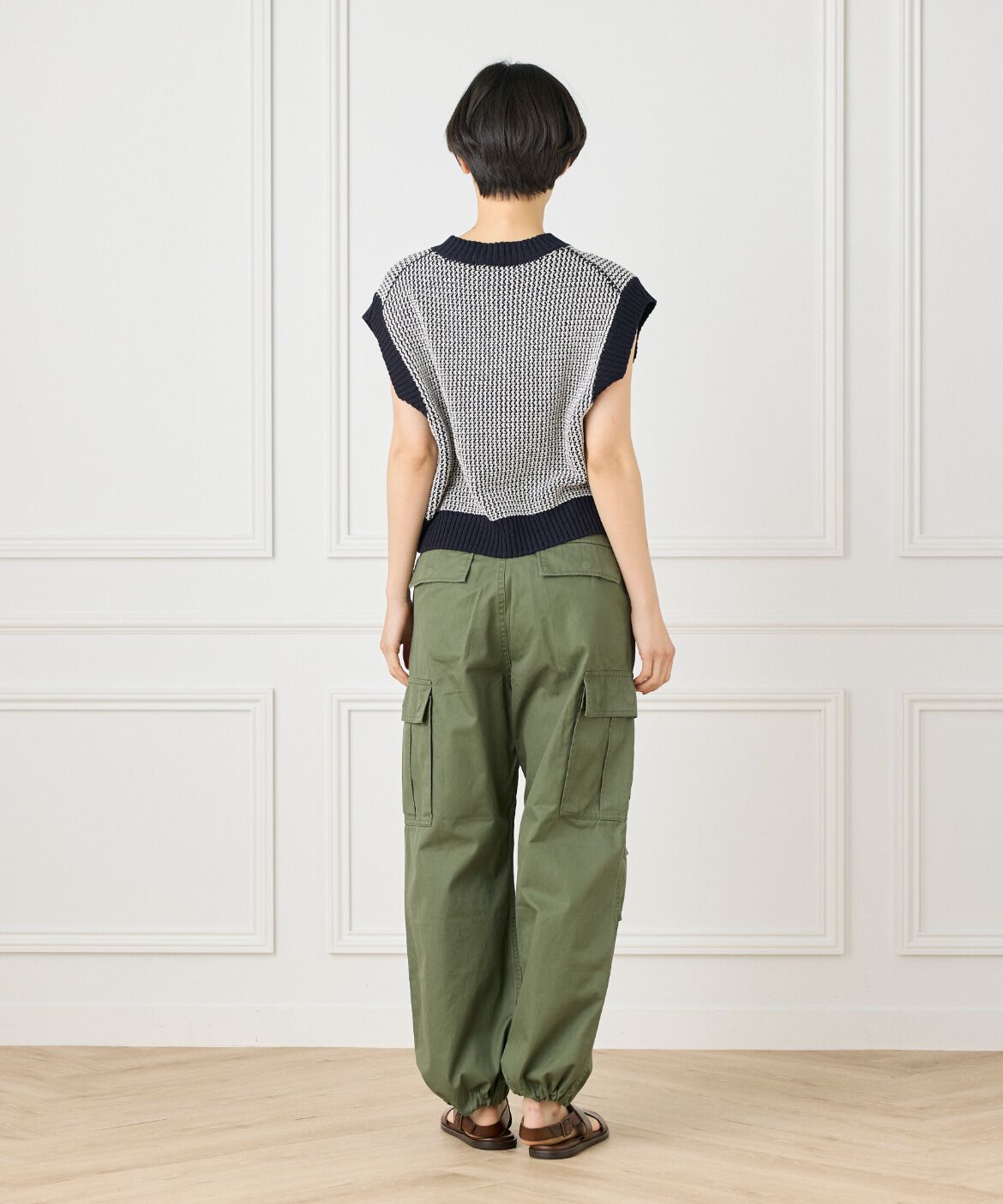 INED「ミリタリーパンツ《YVON》」|カーゴ|