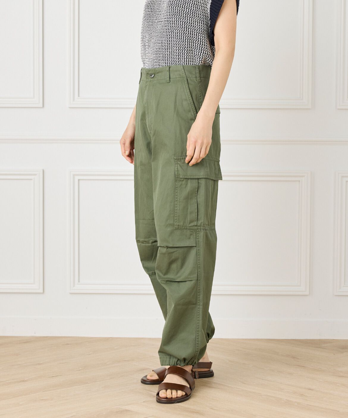 INED「ミリタリーパンツ《YVON》」|カーゴ|