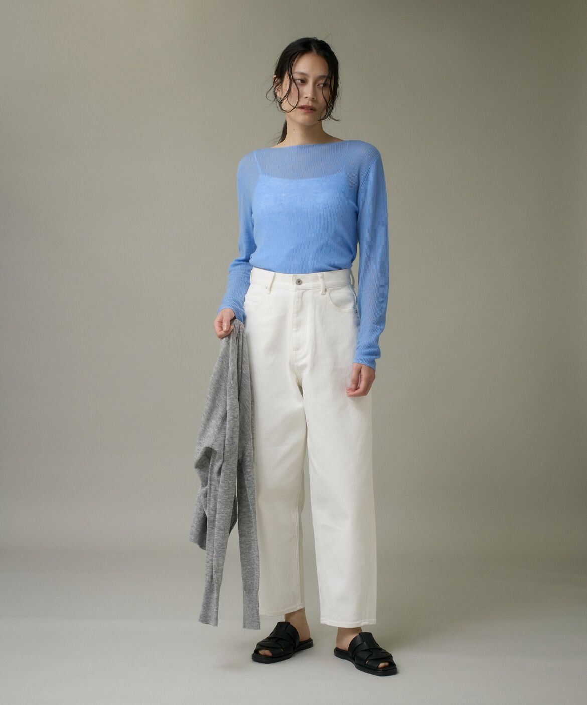 DAY by DAY it&rsquo;s international「ホワイトデニムバレルレッグパンツ」|その他|