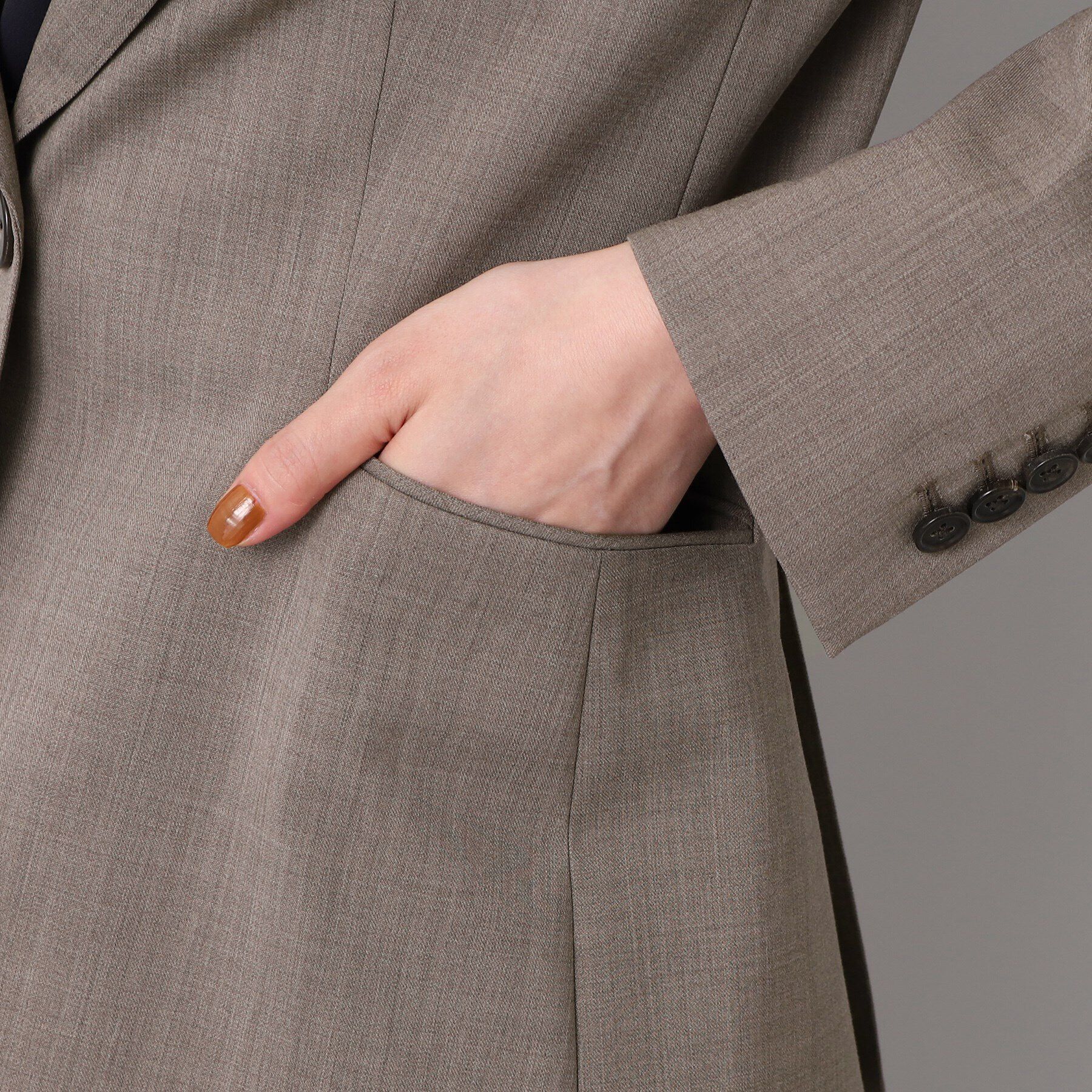 UNTITLED「ファインウーステッド ジャケット」|テーラードジャケット|