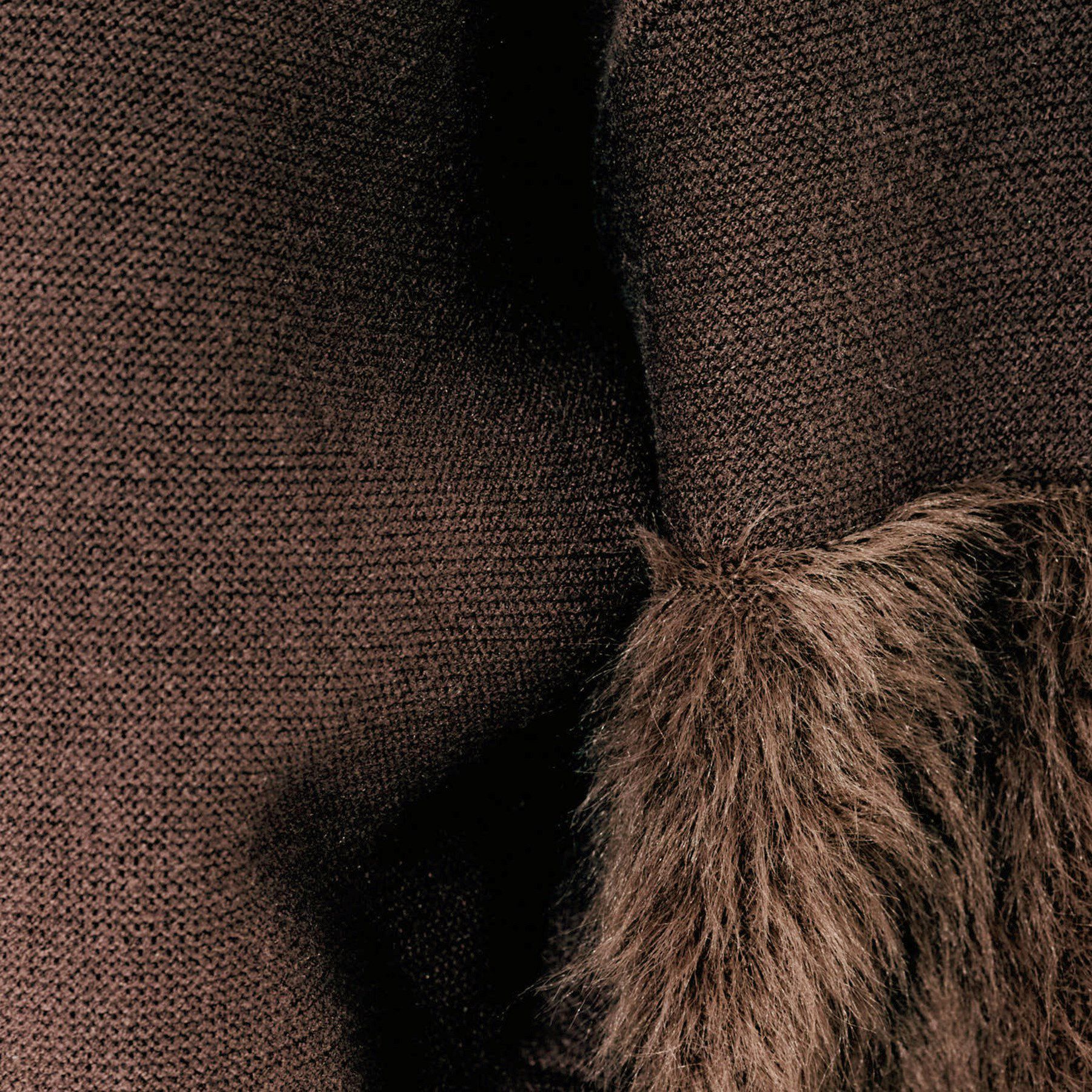 UNTITLED「【TORRAZZO DONNA】ファースリーブ2wayプルオーバー」|Tシャツ・カットソー|