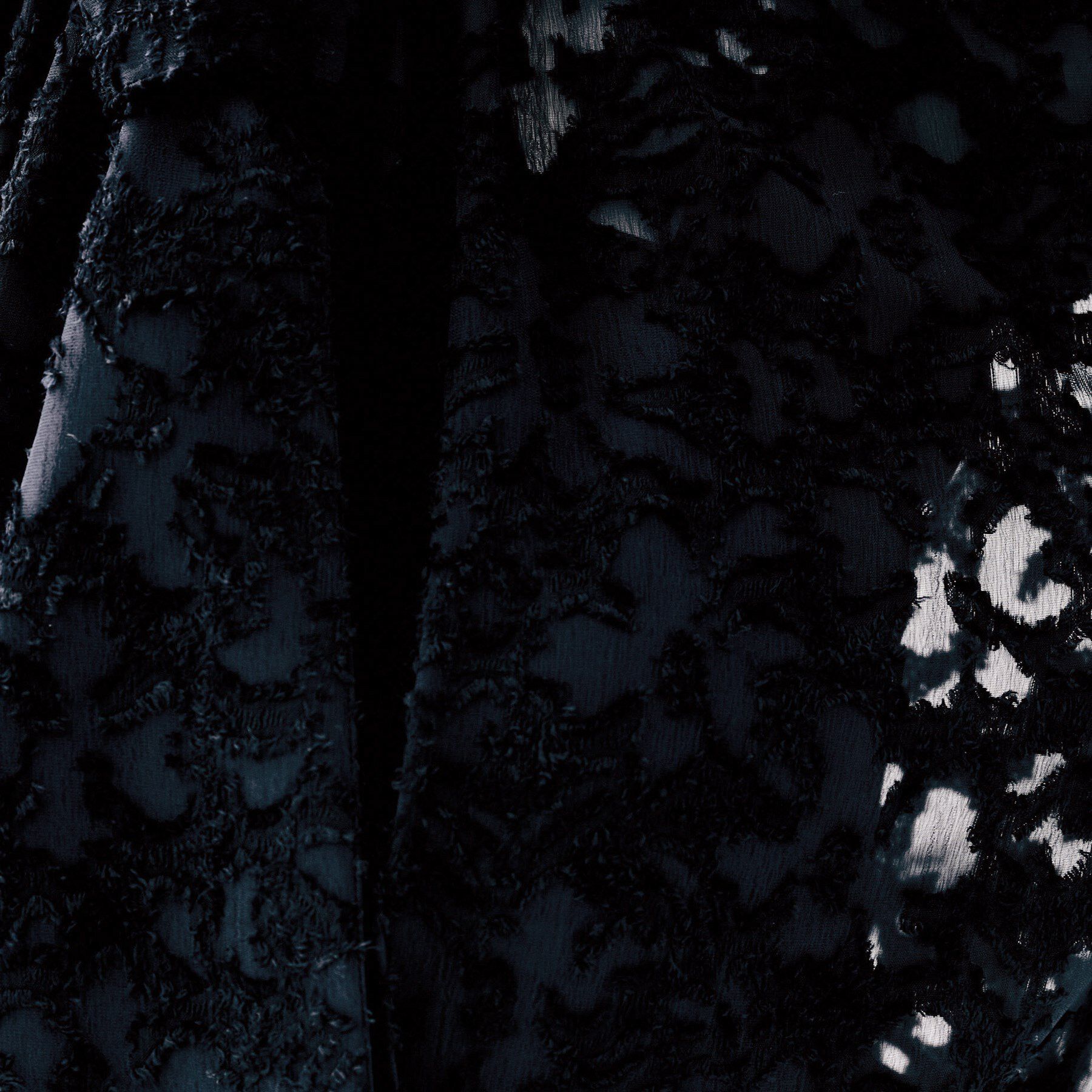 UNTITLED「カットジャカード ボウタイブラウス」|シャツ・ブラウス|