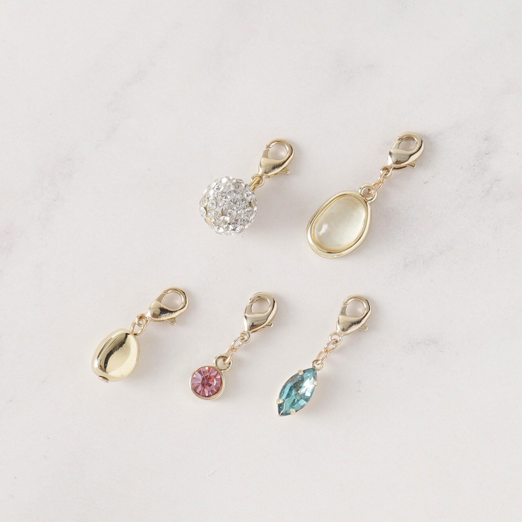 COUP DE CHANCE「マルチチャームセット」|キーケース|ブルー(792)