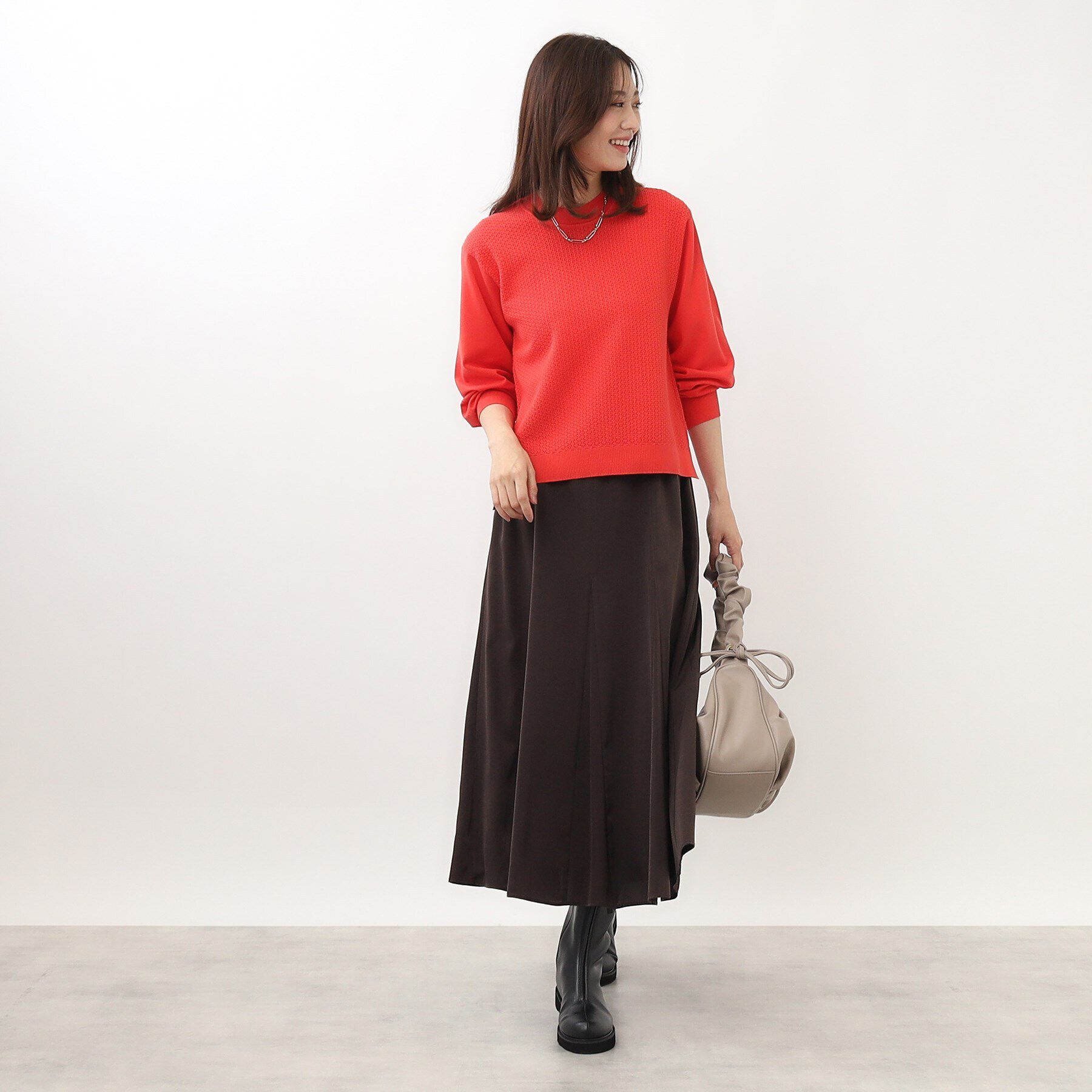 Reflect「オフボディストレッチニット」|ニット・セーター|