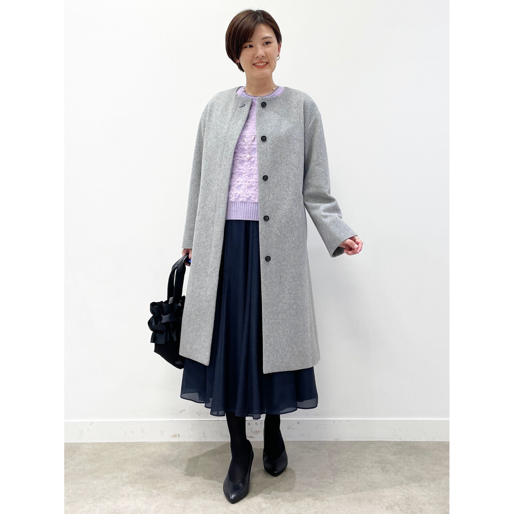 Reflect「【WEB限定カラーあり／手洗い可】フェザーヤーンニット」|ニット・セーター|