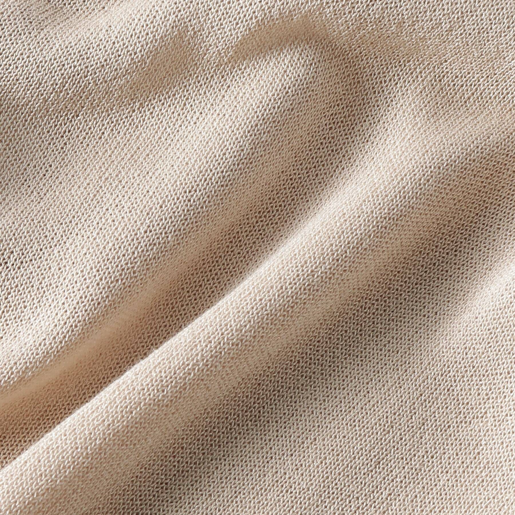 grove「洗えてひんやりスパークヤーンショートカーデ」|カーディガン|