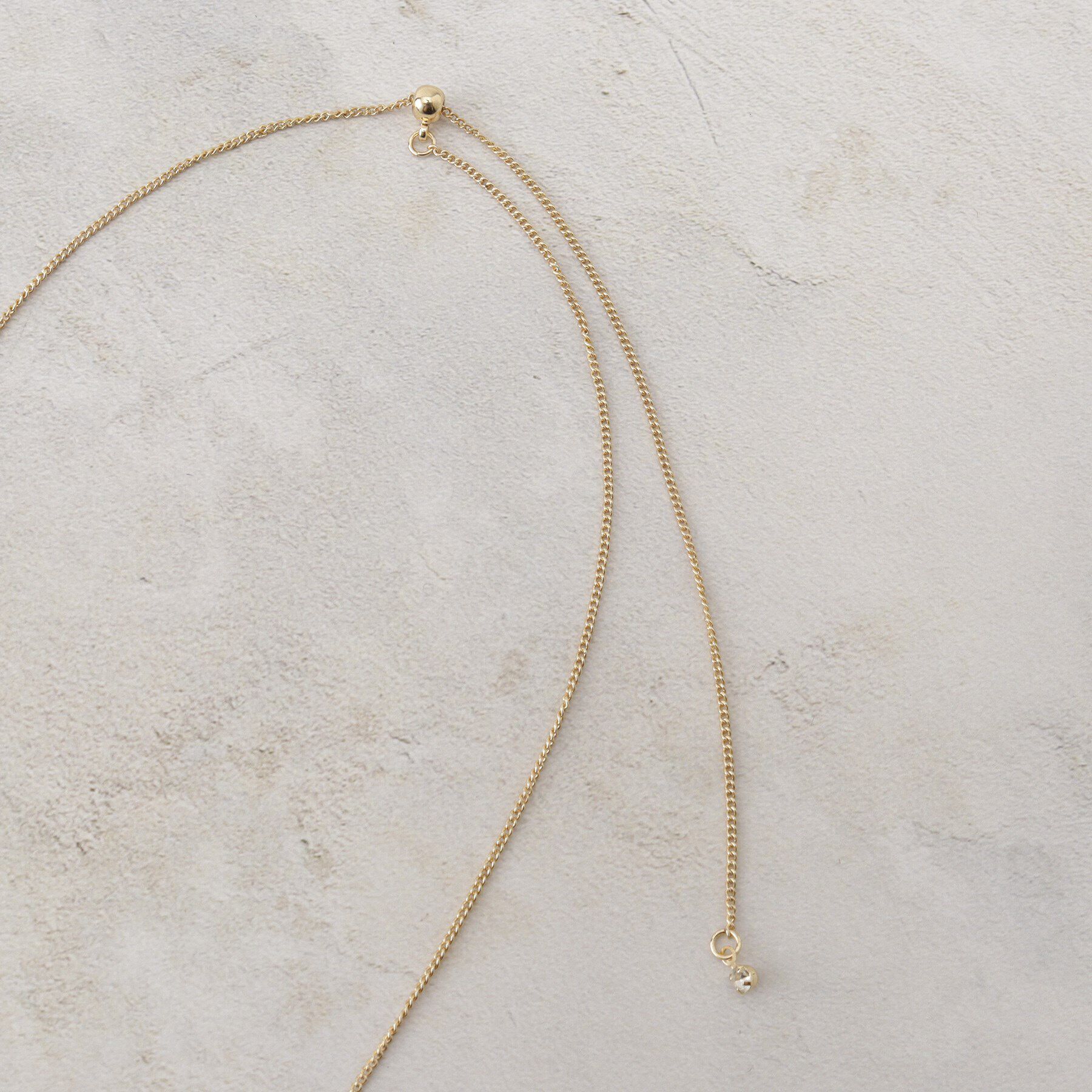 grove「パール調ビジューリングY字ネックレス【入卒対応可】」|ネックレス|