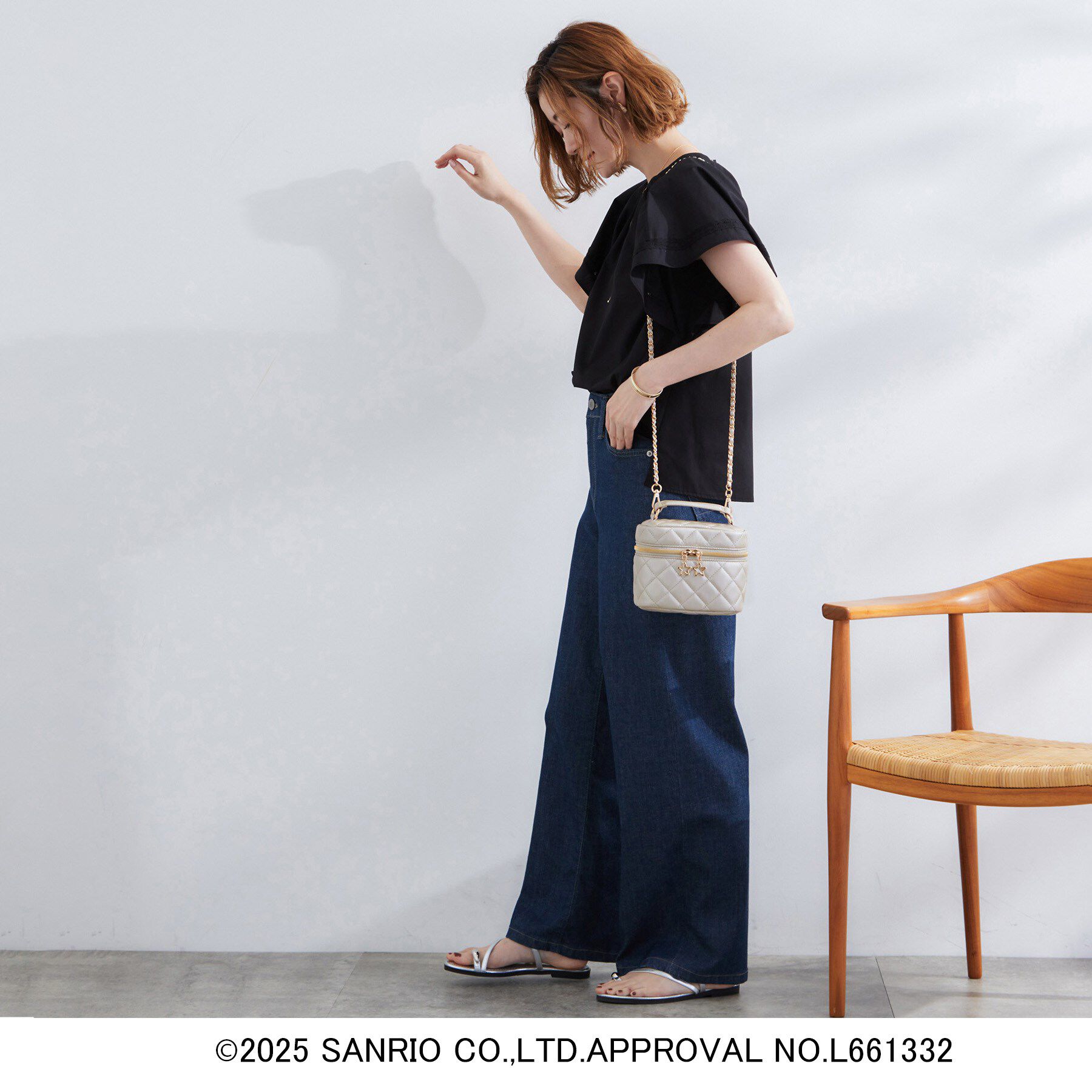 grove「【Kiki＆Lalaコラボ】キルティングバニティショルダー」|ショルダー・メッセンジャー|