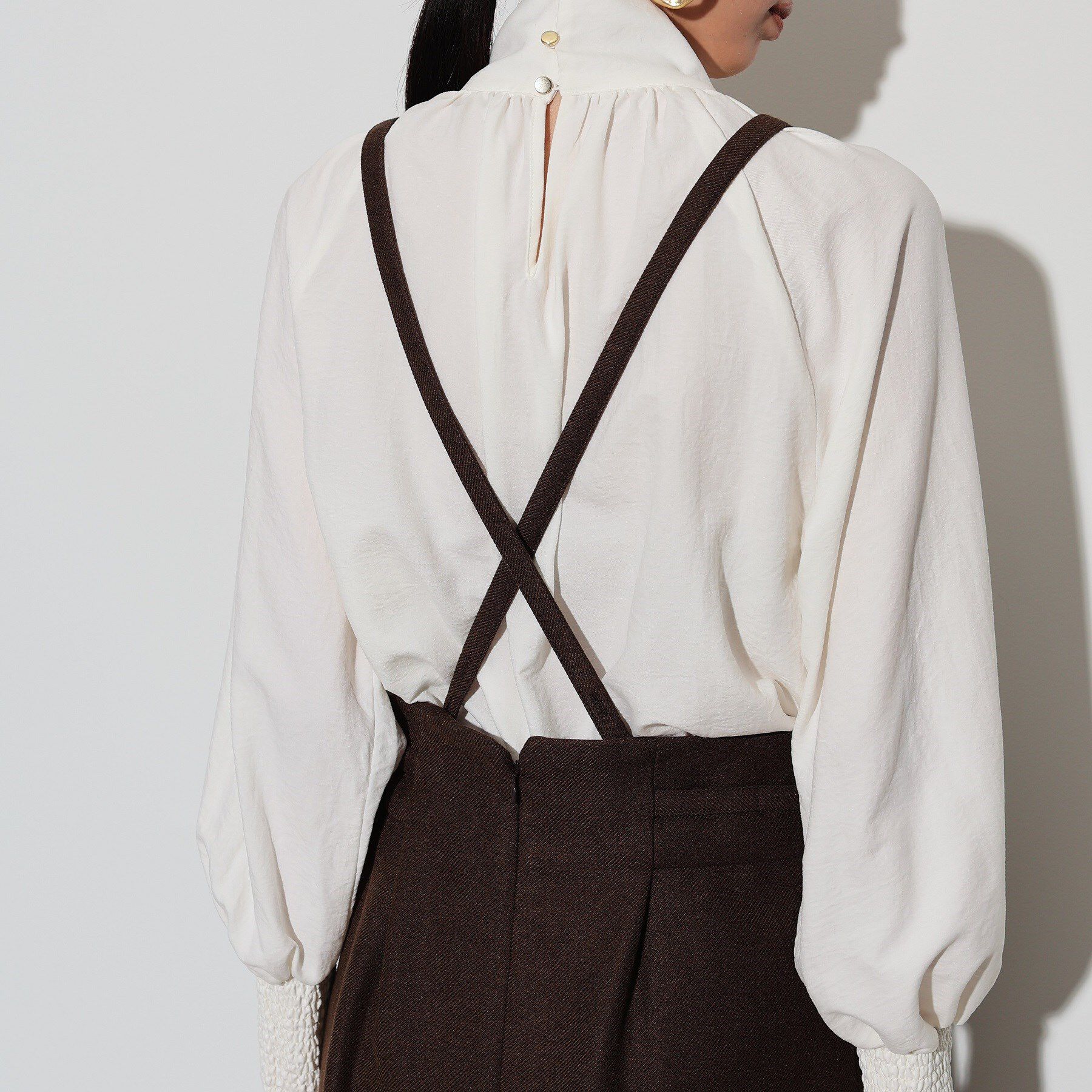 GALLEST「サスペンダー付きワークタイトスカート」|スカート|