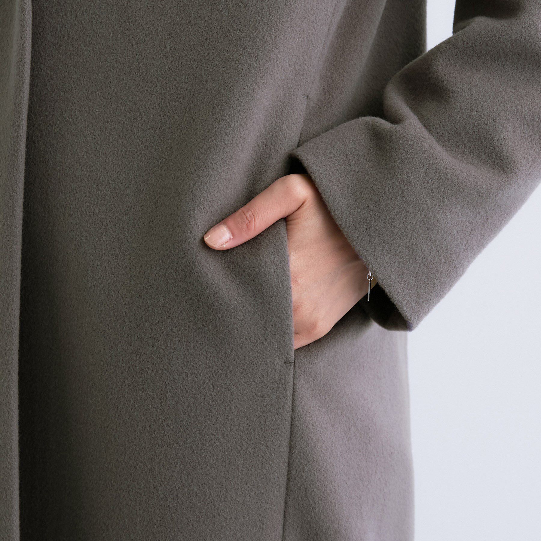 名品コート／日本製】ウール100％チェスターコート（INDIVI）｜ルミネ