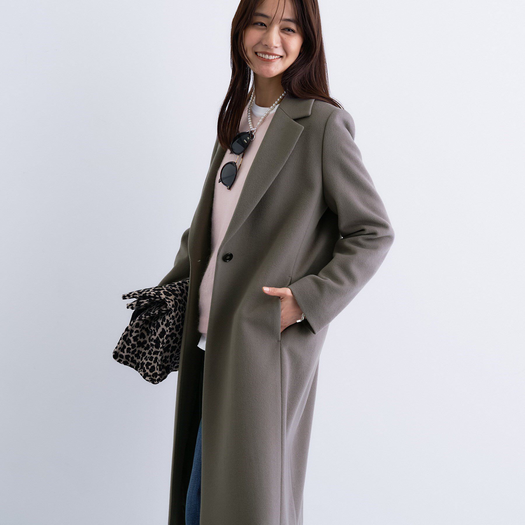 名品コート／日本製】ウール100％チェスターコート（INDIVI）｜ルミネ