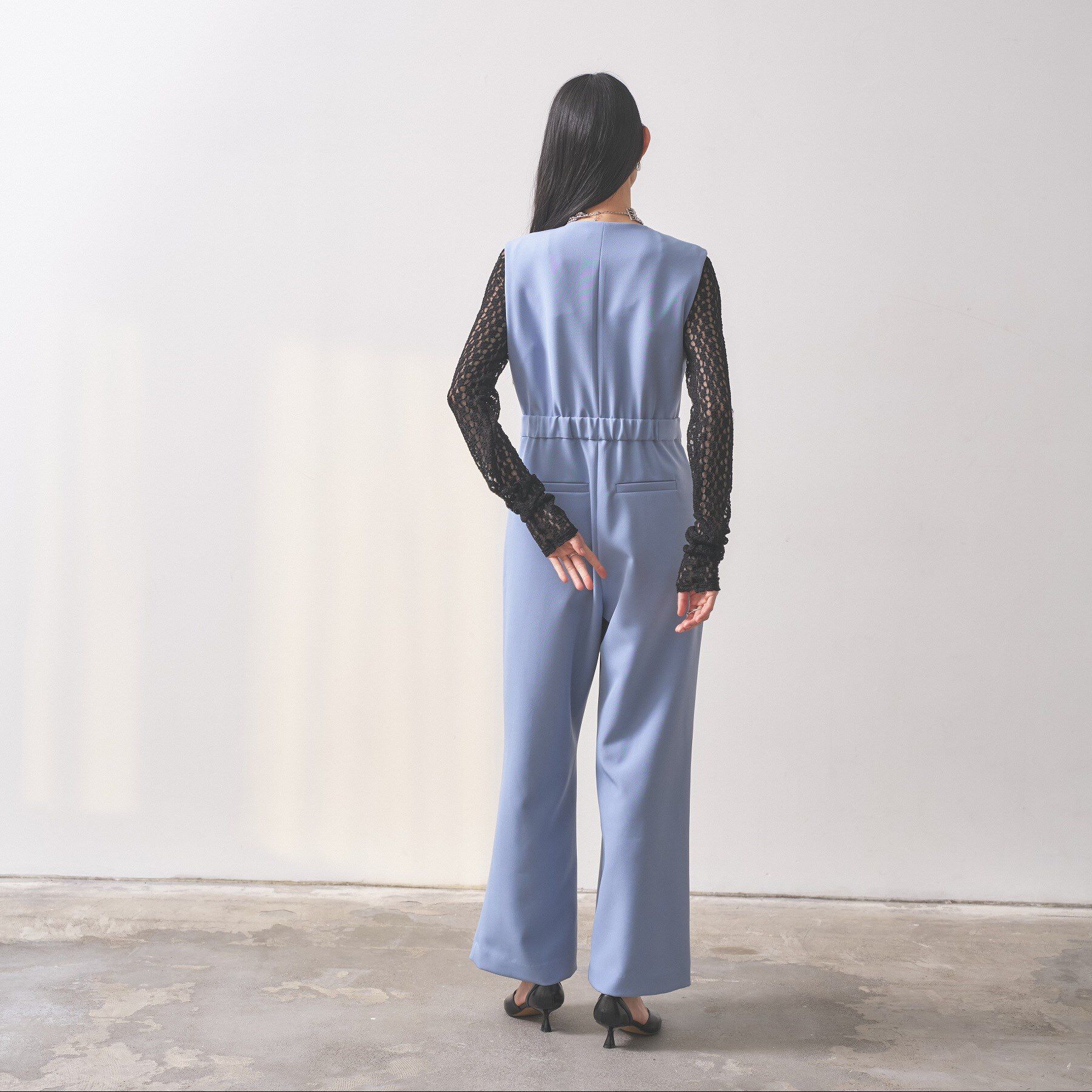 GALLEST「【オケージョン／セットアップ対応】ダブルクロスサロペット」|オールインワン|