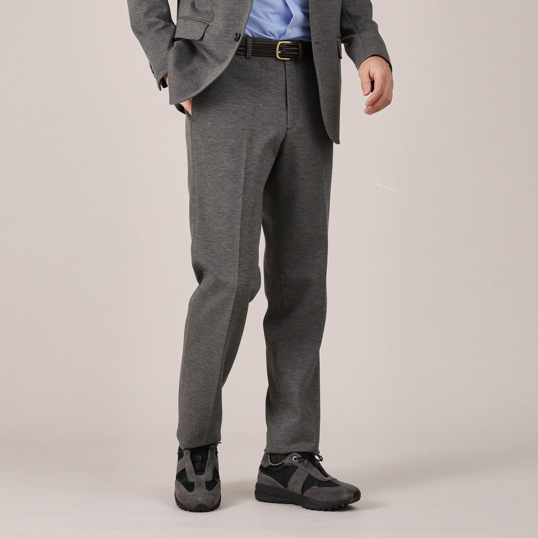 TAKEO KIKUCHI「メランジ ハニカム ストレッチ パンツ」|その他|