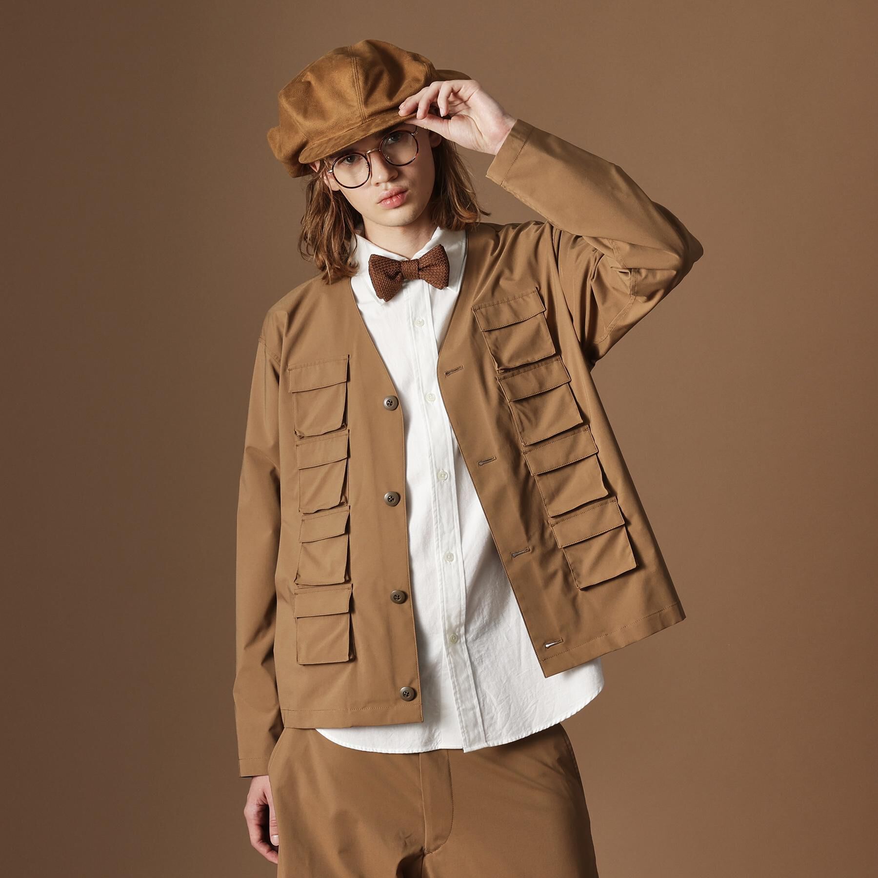 40CARATS&525「エリナシカバーオール」|ブルゾン・スタジャン|