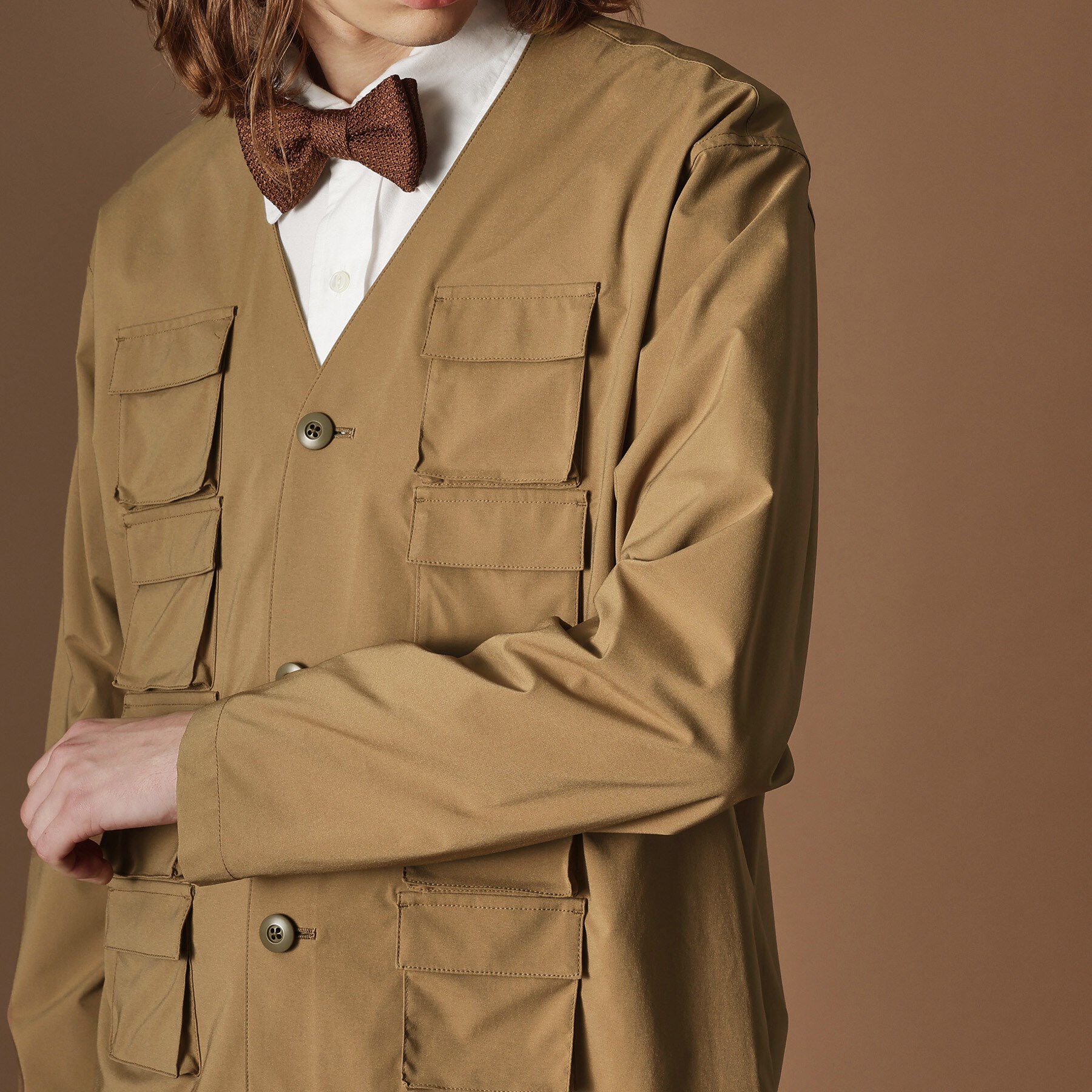 40CARATS&525「エリナシカバーオール」|ブルゾン・スタジャン|