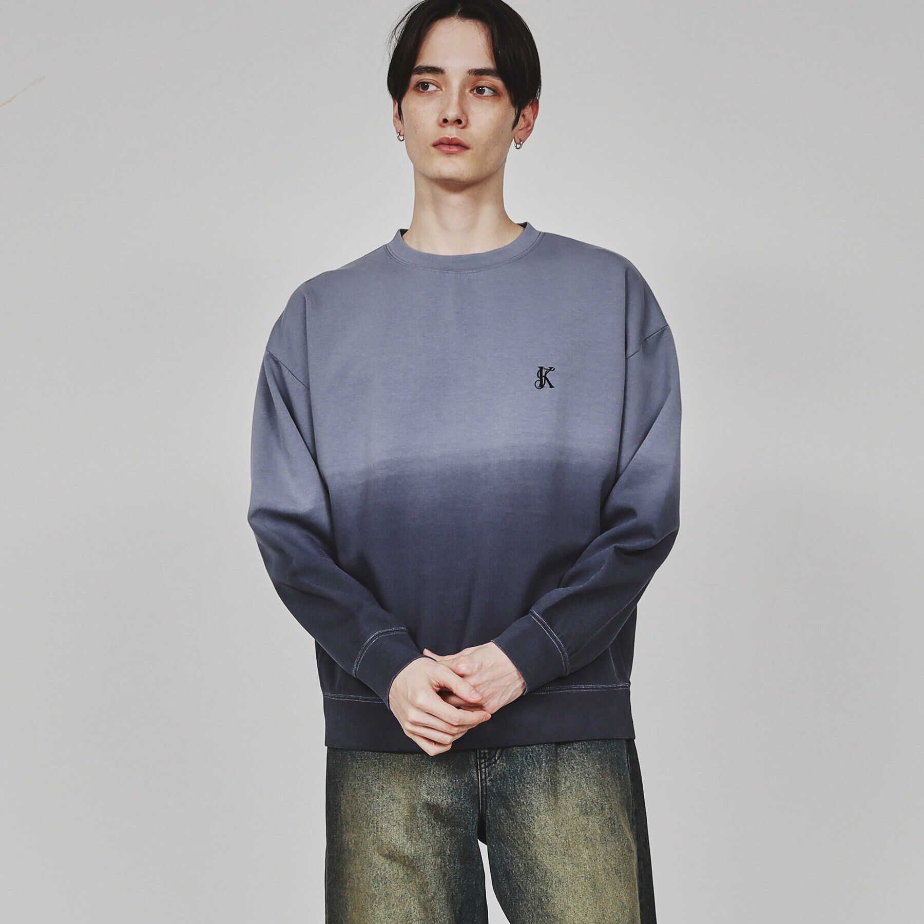 tk.TAKEO KIKUCHI「グラデーションプルオーバー」|Tシャツ・カットソー|