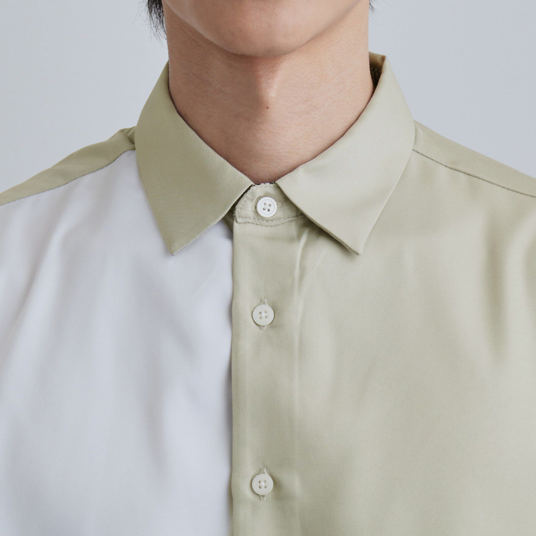 tk.TAKEO KIKUCHI「グレンチェック切替シャツ」|シャツ・ブラウス|