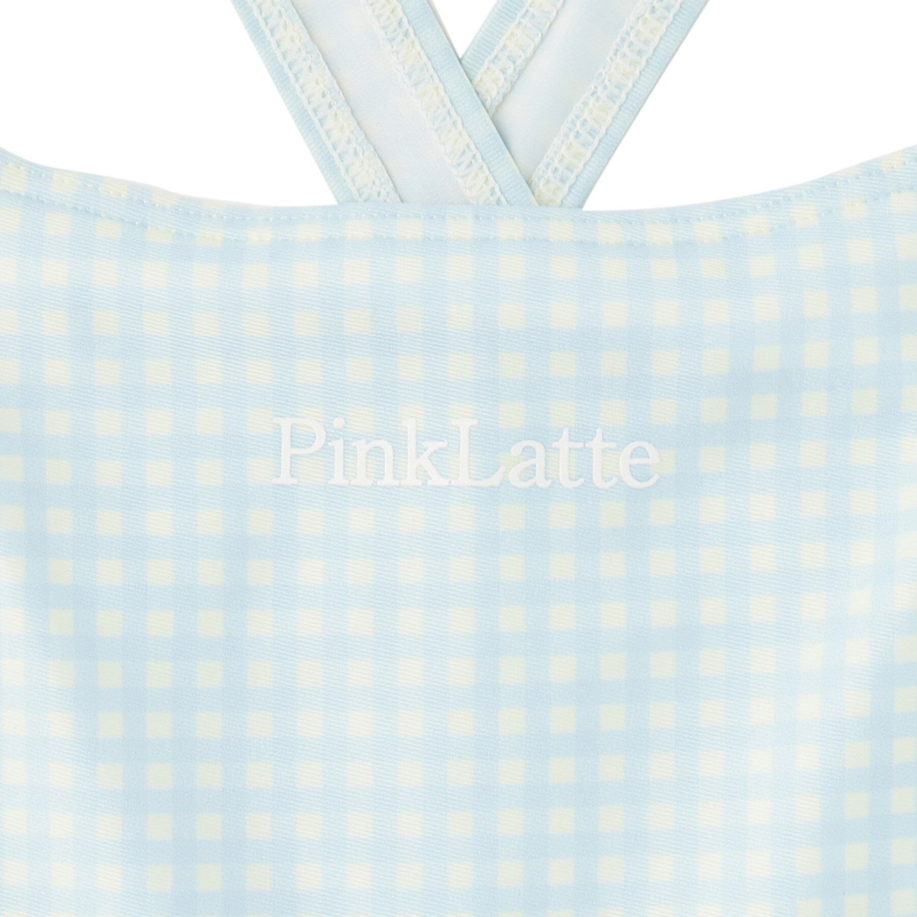 PINK-latte「リブT付ギンガムチェックワンピース」|その他|