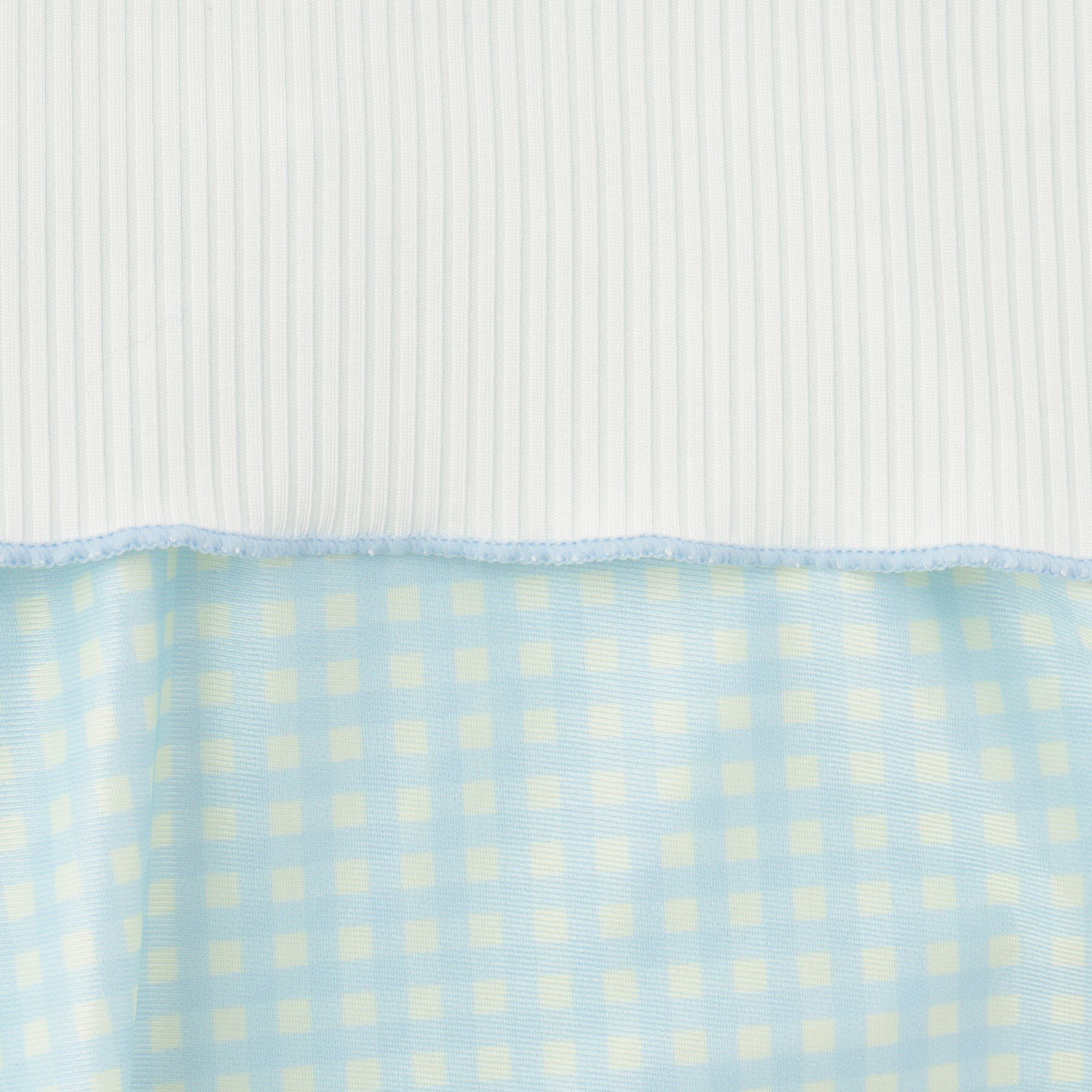 PINK-latte「リブT付ギンガムチェックワンピース」|その他|