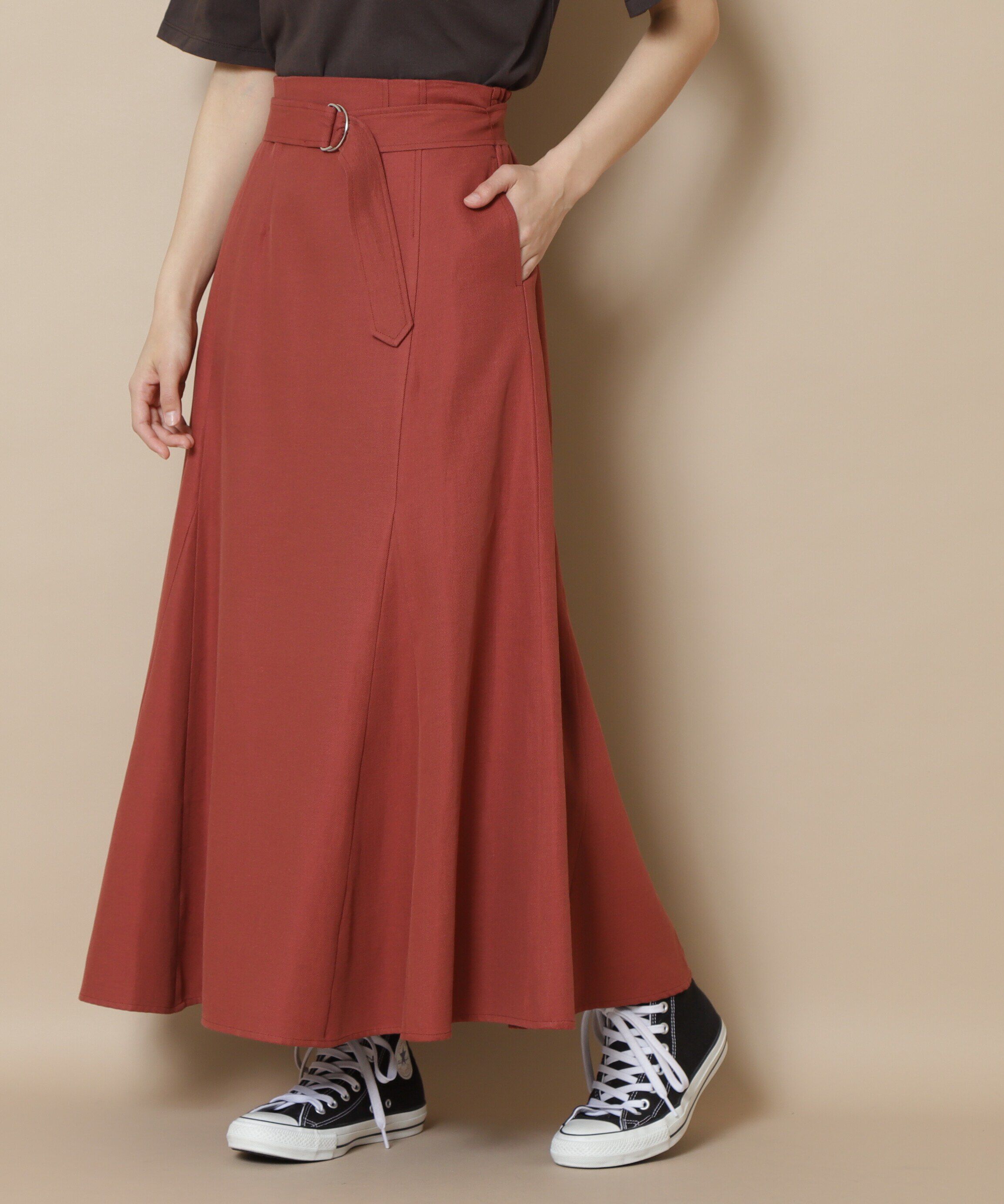  「麻混セットアップ　スカート《S Size Line》」|スカート|