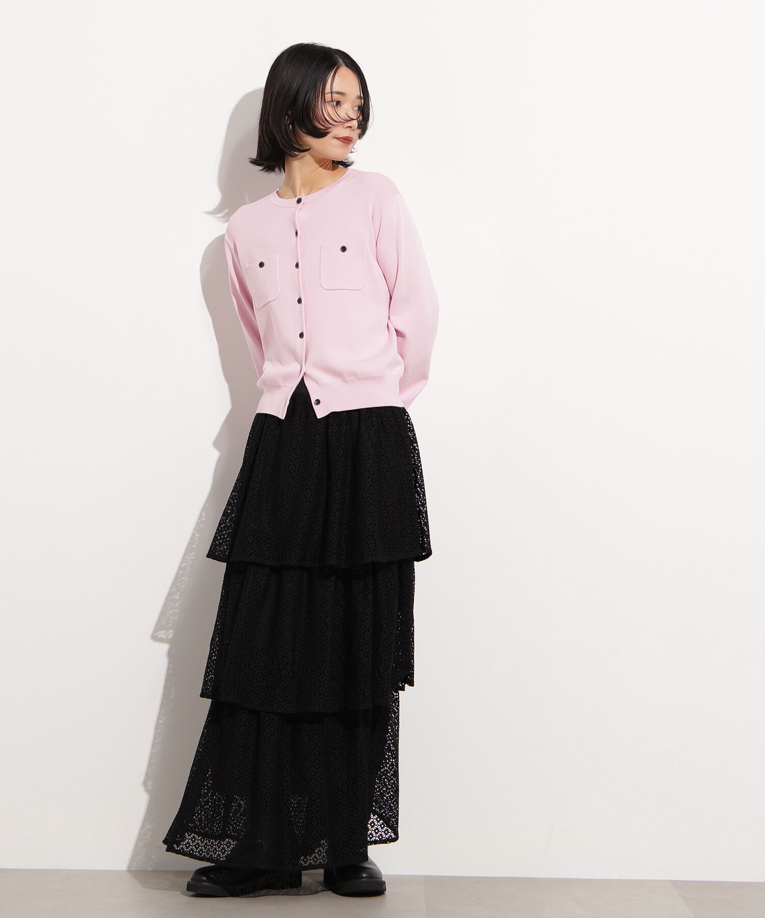  「ベーシックポケットカーディガン」|ニット・セーター|