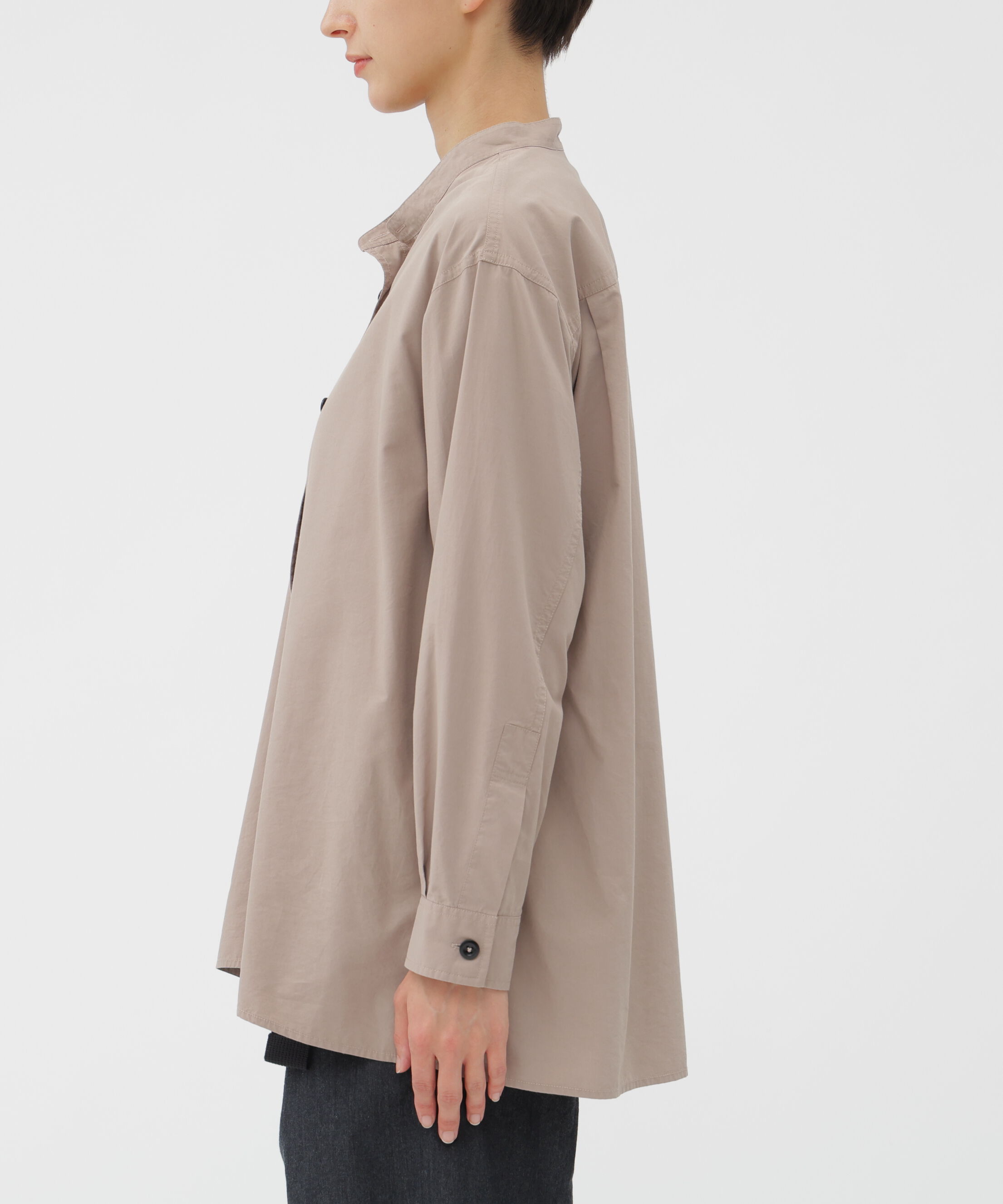 MHL.「FLUID COTTON POPLIN SHIRT」|シャツ・ブラウス|