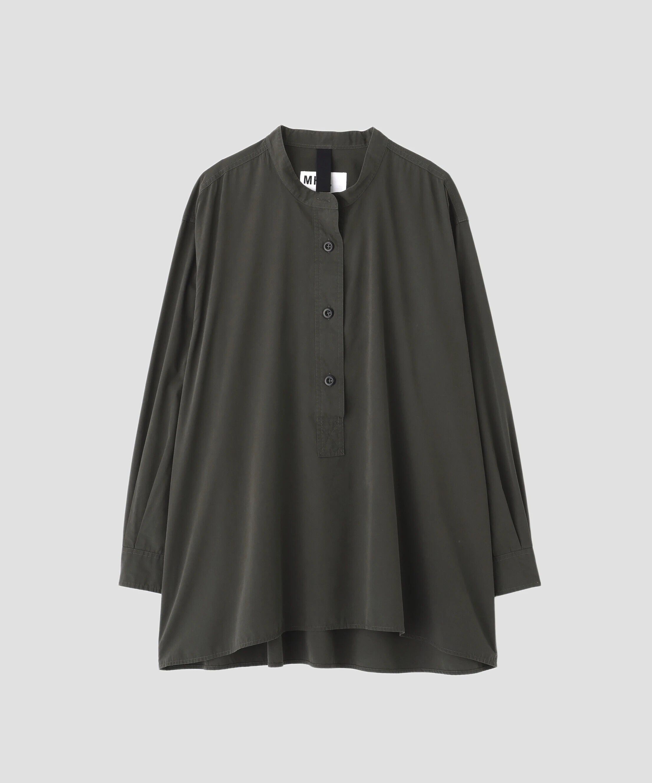 MHL.「FLUID COTTON POPLIN SHIRT」|シャツ・ブラウス|
