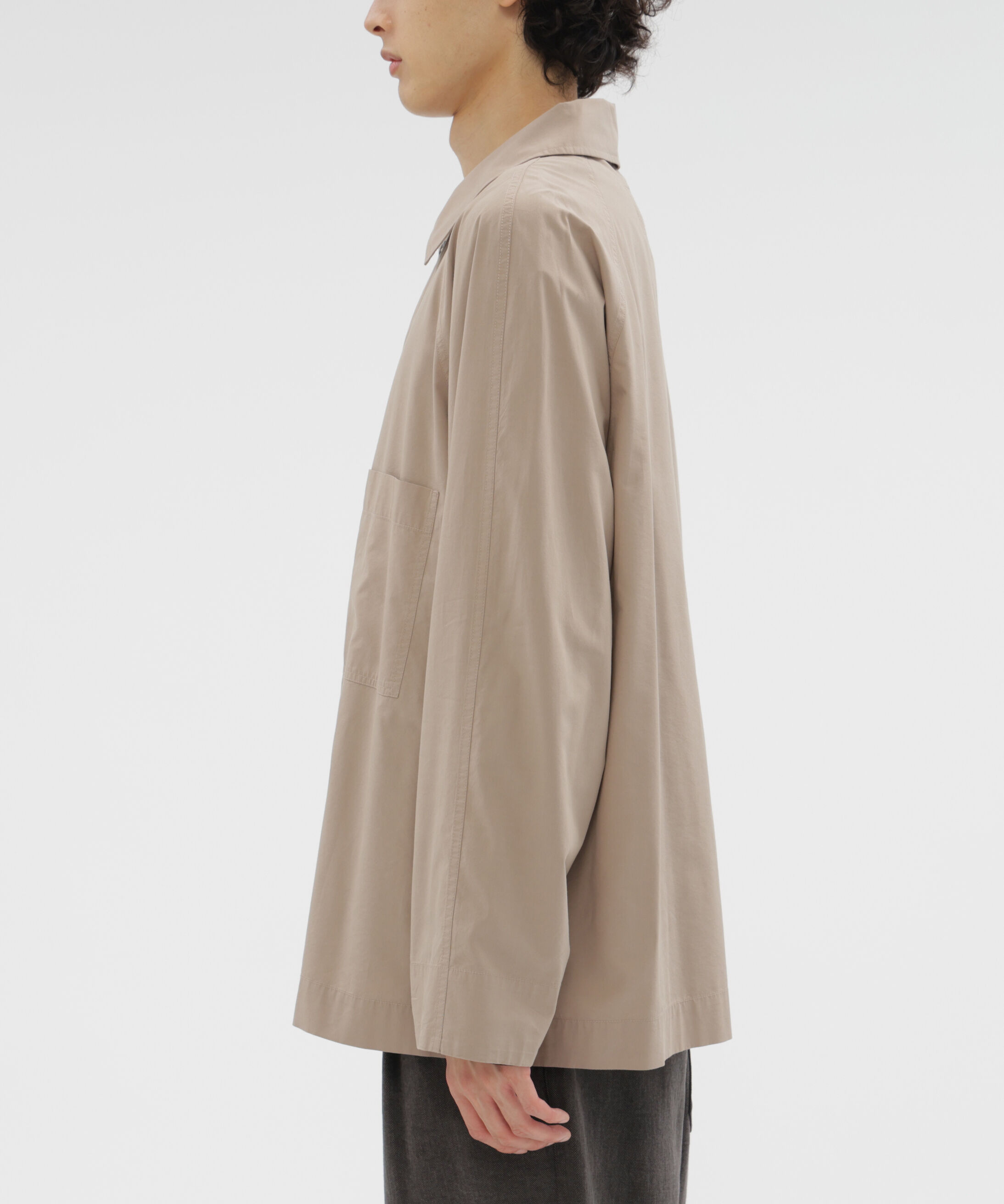 MHL.「FLUID COTTON POPLIN SHIRT」|シャツ・ブラウス|