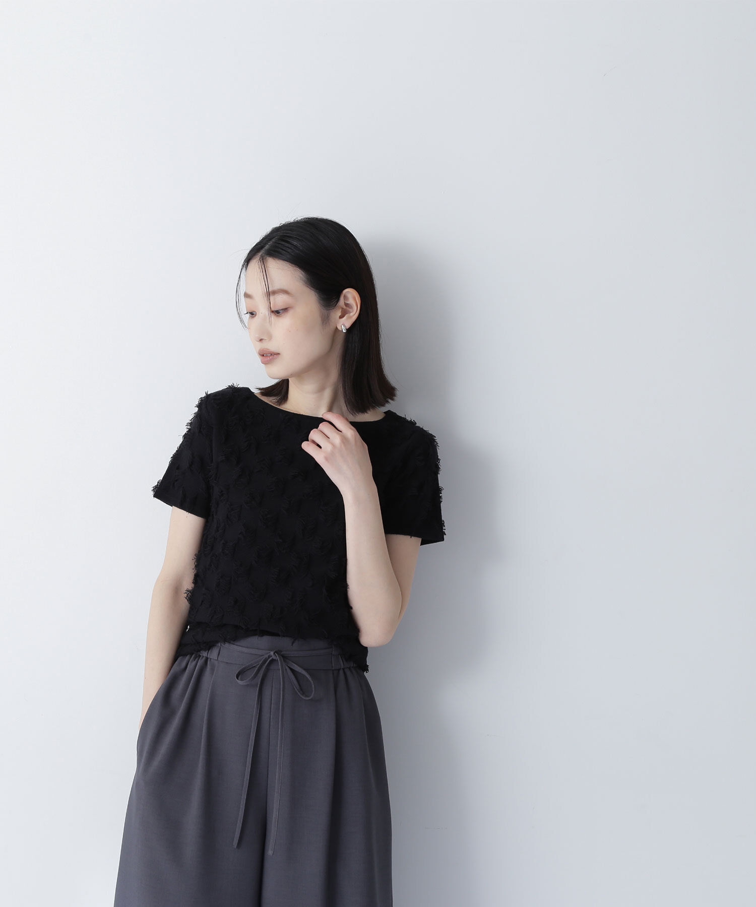  「フリンジコンパクトニット」|ニット・セーター|