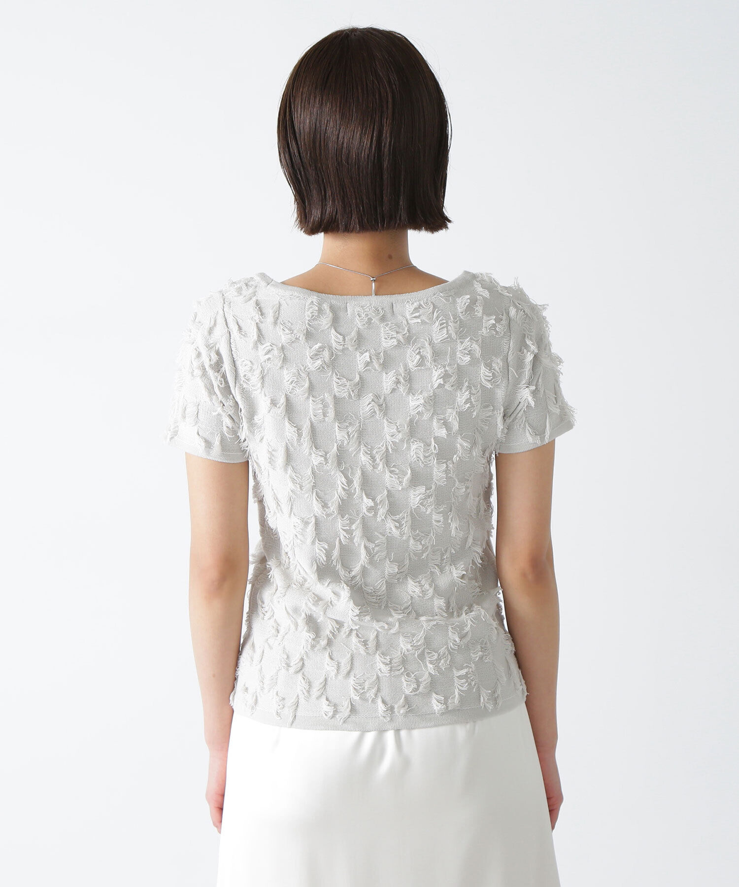  「フリンジコンパクトニット」|ニット・セーター|