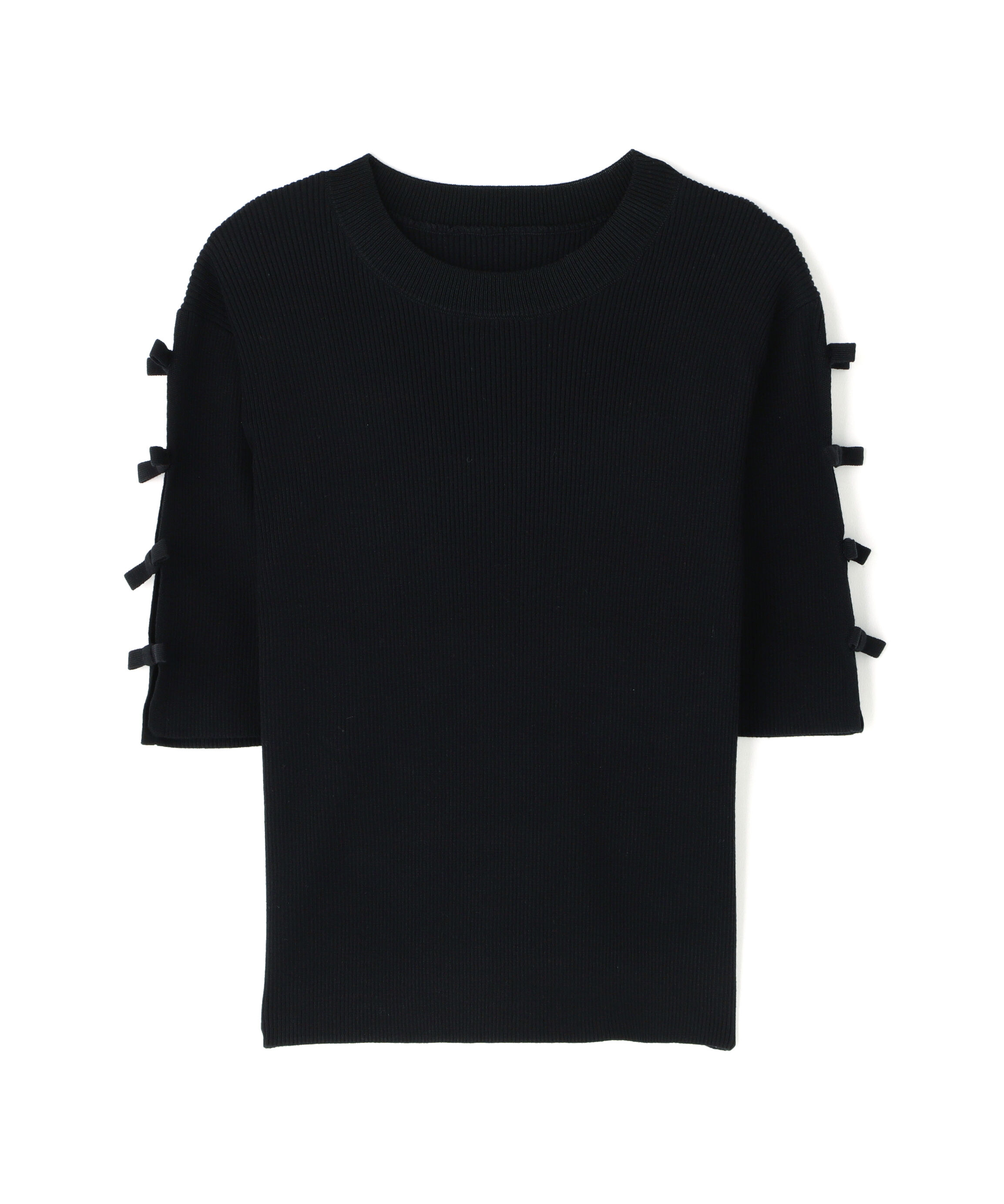  「リボンスリーブニット」|ニット・セーター|