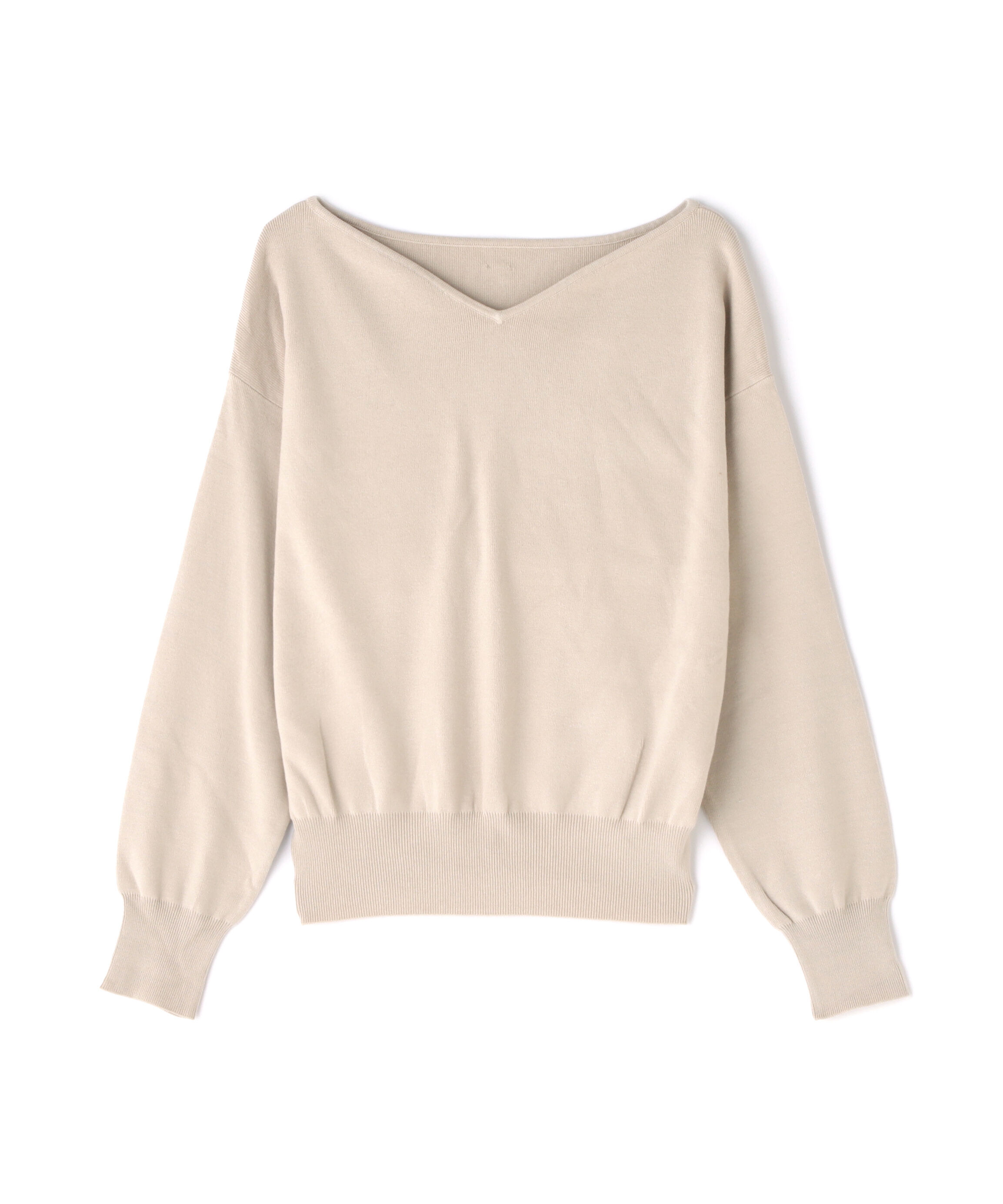  「総針ベーシックシリーズ ニュアンスVネックニット」|ニット・セーター|