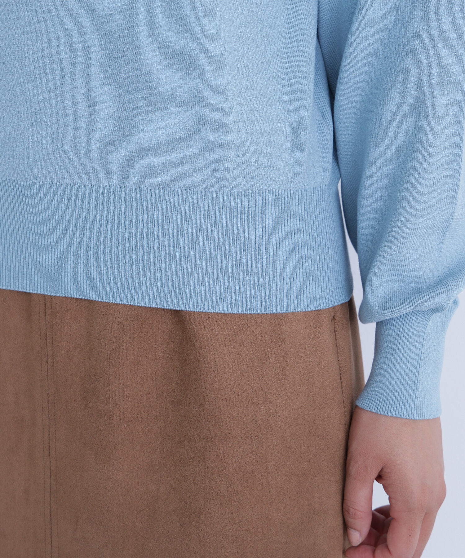  「総針ベーシックシリーズ ニュアンスVネックニット」|ニット・セーター|