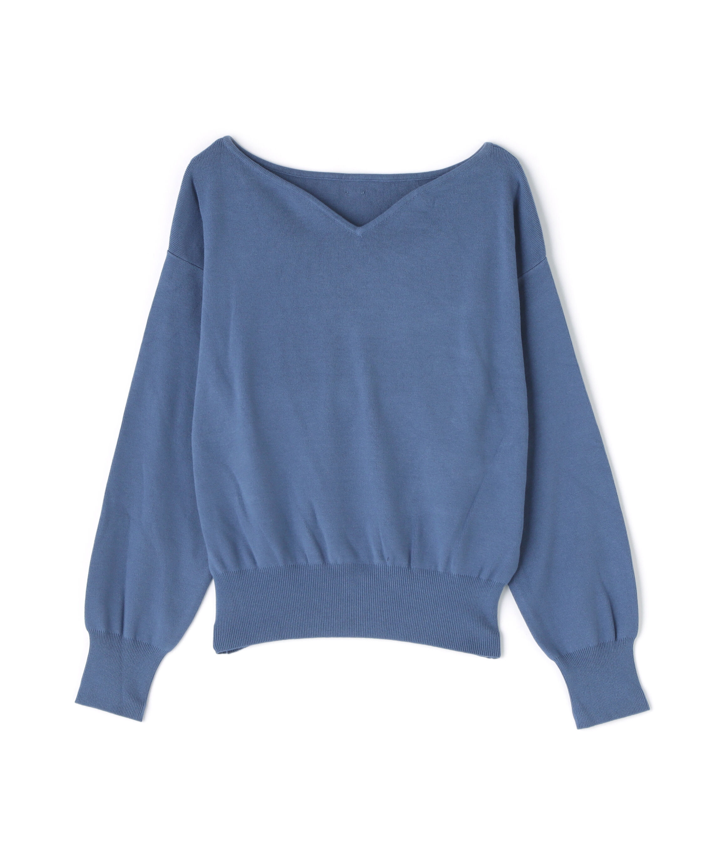  「総針ベーシックシリーズ ニュアンスVネックニット」|ニット・セーター|