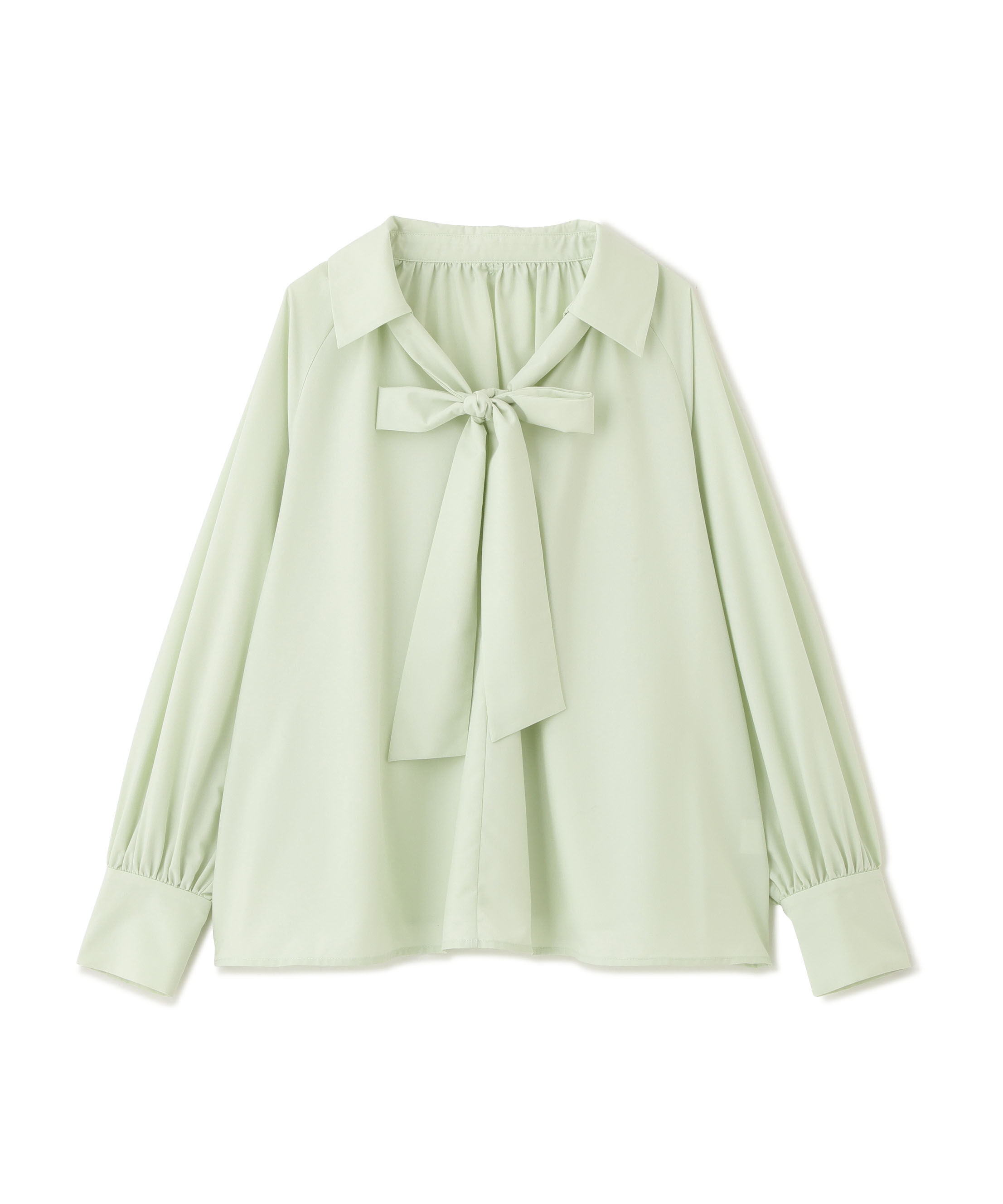  「スキッパーリボンタイブラウス」|シャツ・ブラウス|