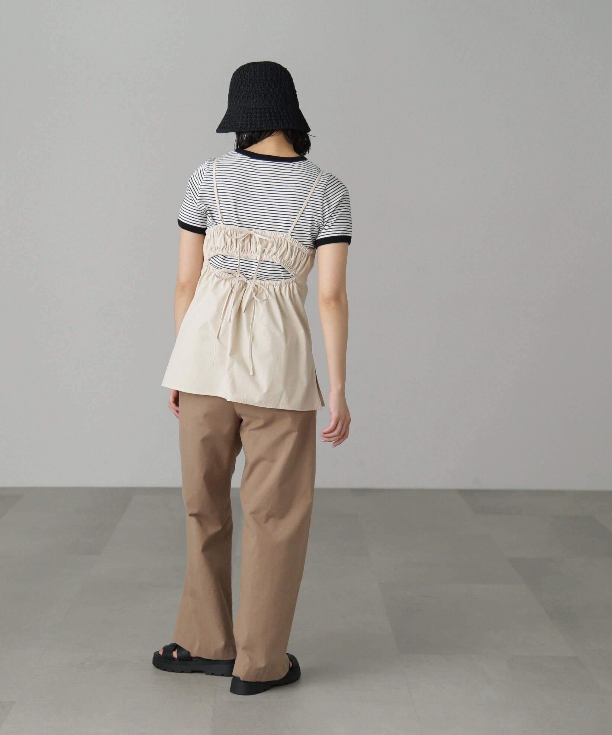  「[ｾｯﾄｱｯﾌﾟ対応][Sｼﾘｰｽﾞ対応商品]綿麻ｻｽ付きﾀｯｸﾜｲﾄﾞ  」|その他|