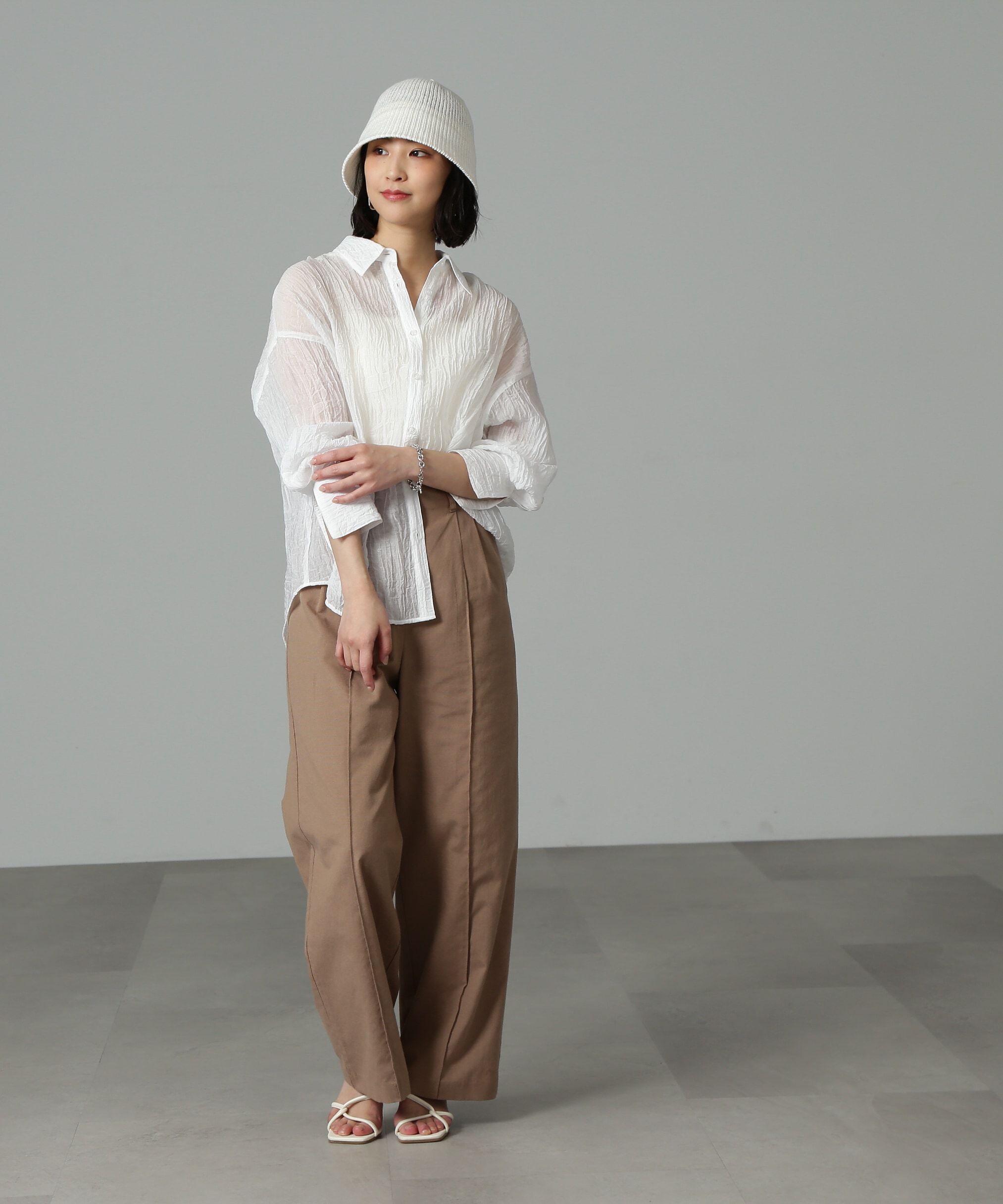  「[ｾｯﾄｱｯﾌﾟ対応][Sｼﾘｰｽﾞ対応商品]綿麻ｻｽ付きﾀｯｸﾜｲﾄﾞ  」|その他|