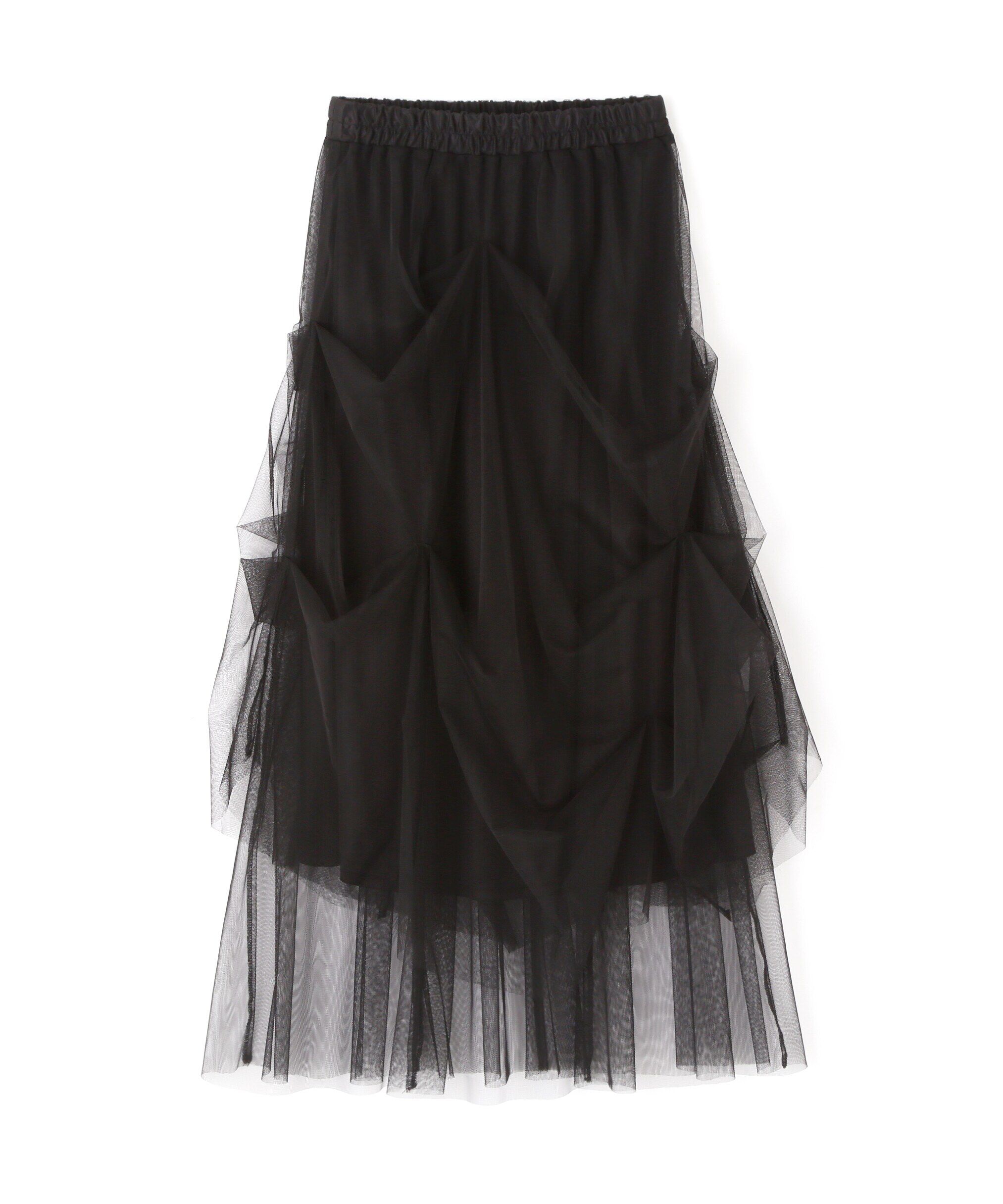  「チュールイレギュラータックスカート」|スカート|