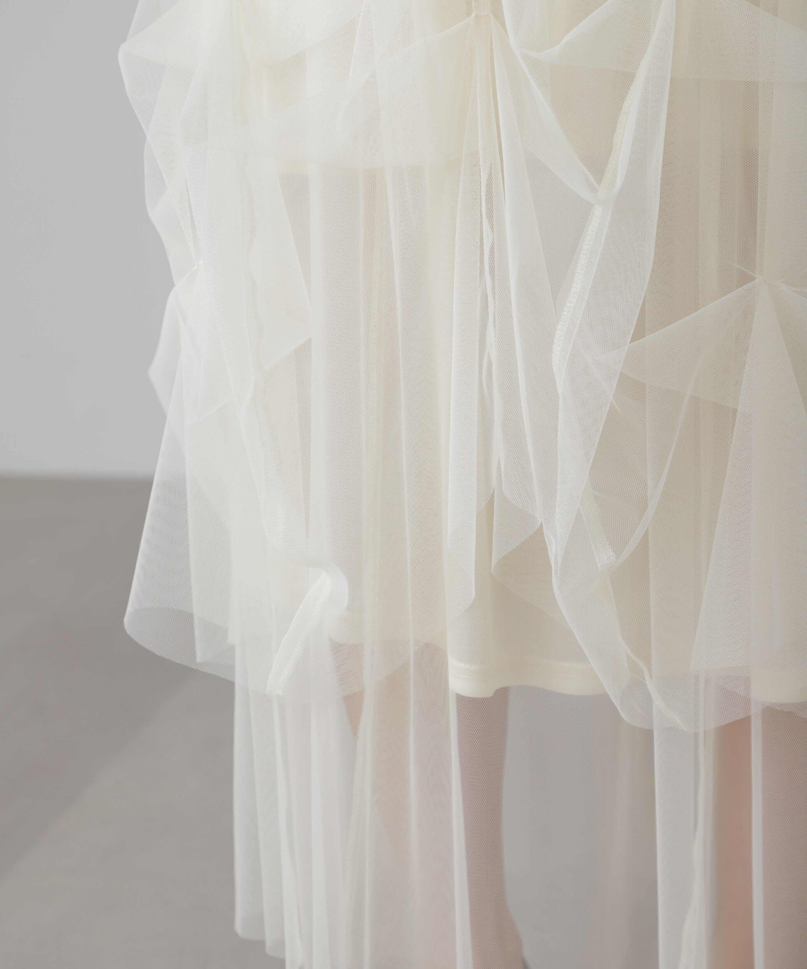  「チュールイレギュラータックスカート」|スカート|